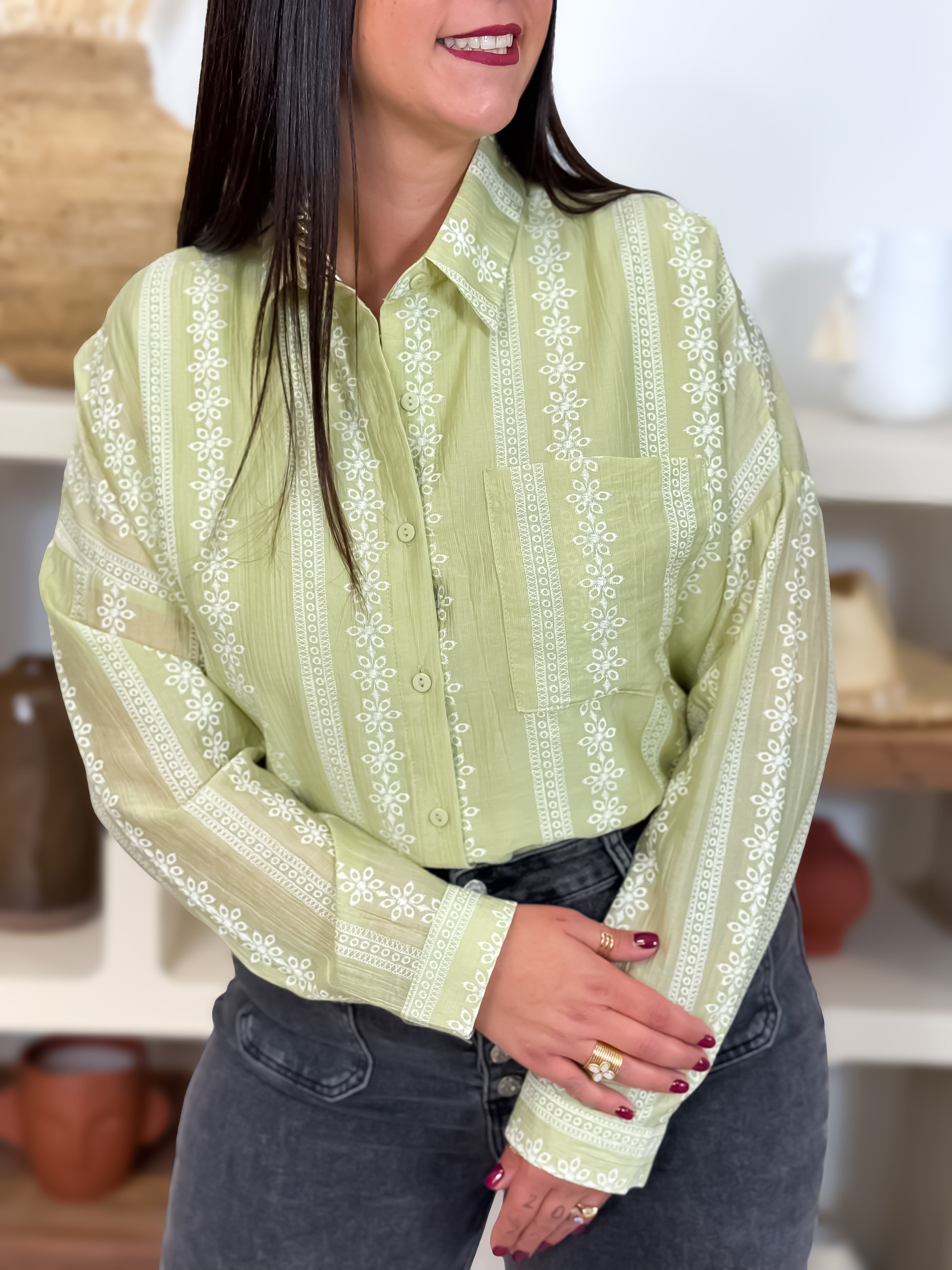Shirt - Séverine - Kaki
