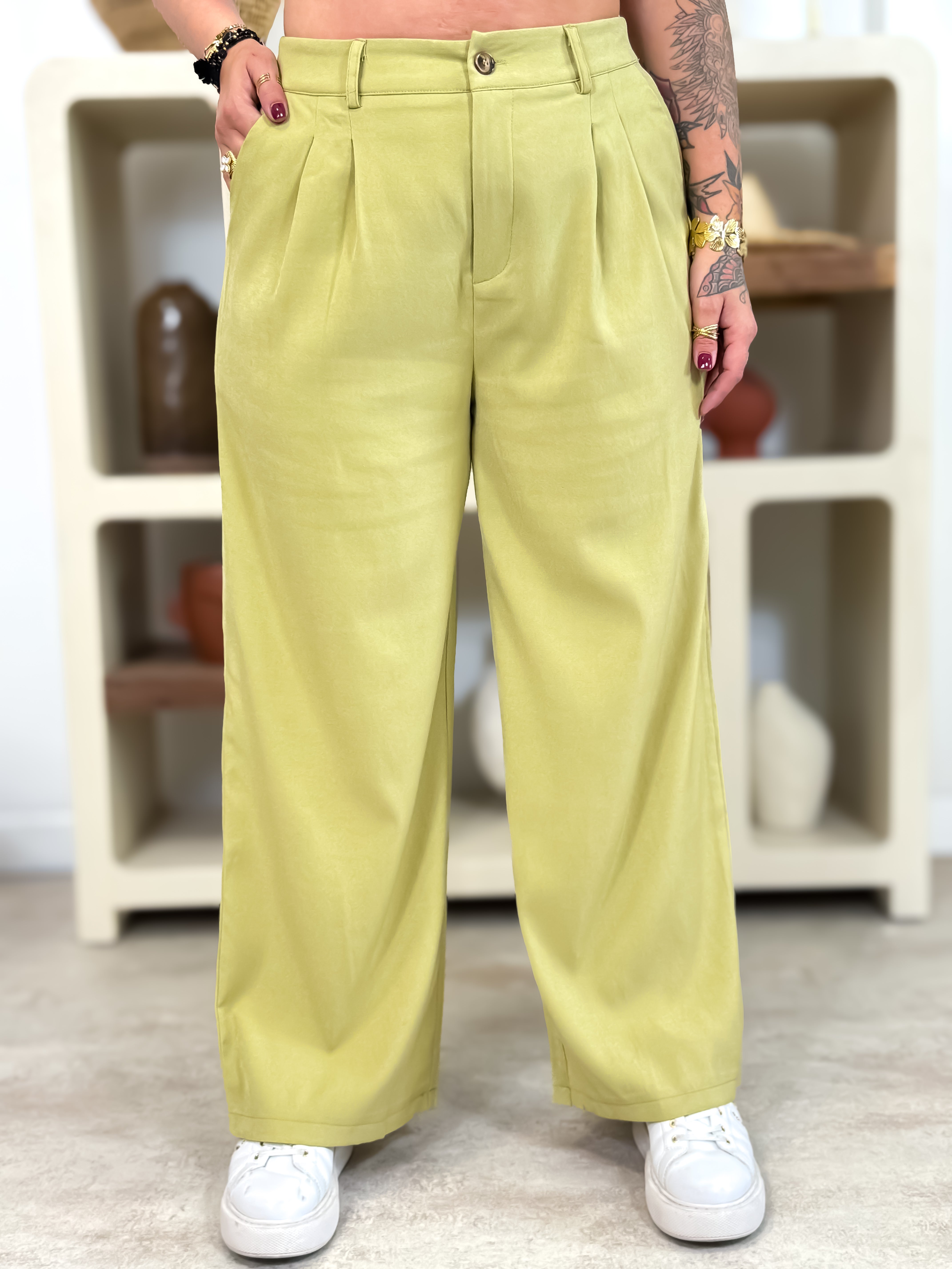 Pantalon - Lora - Vert