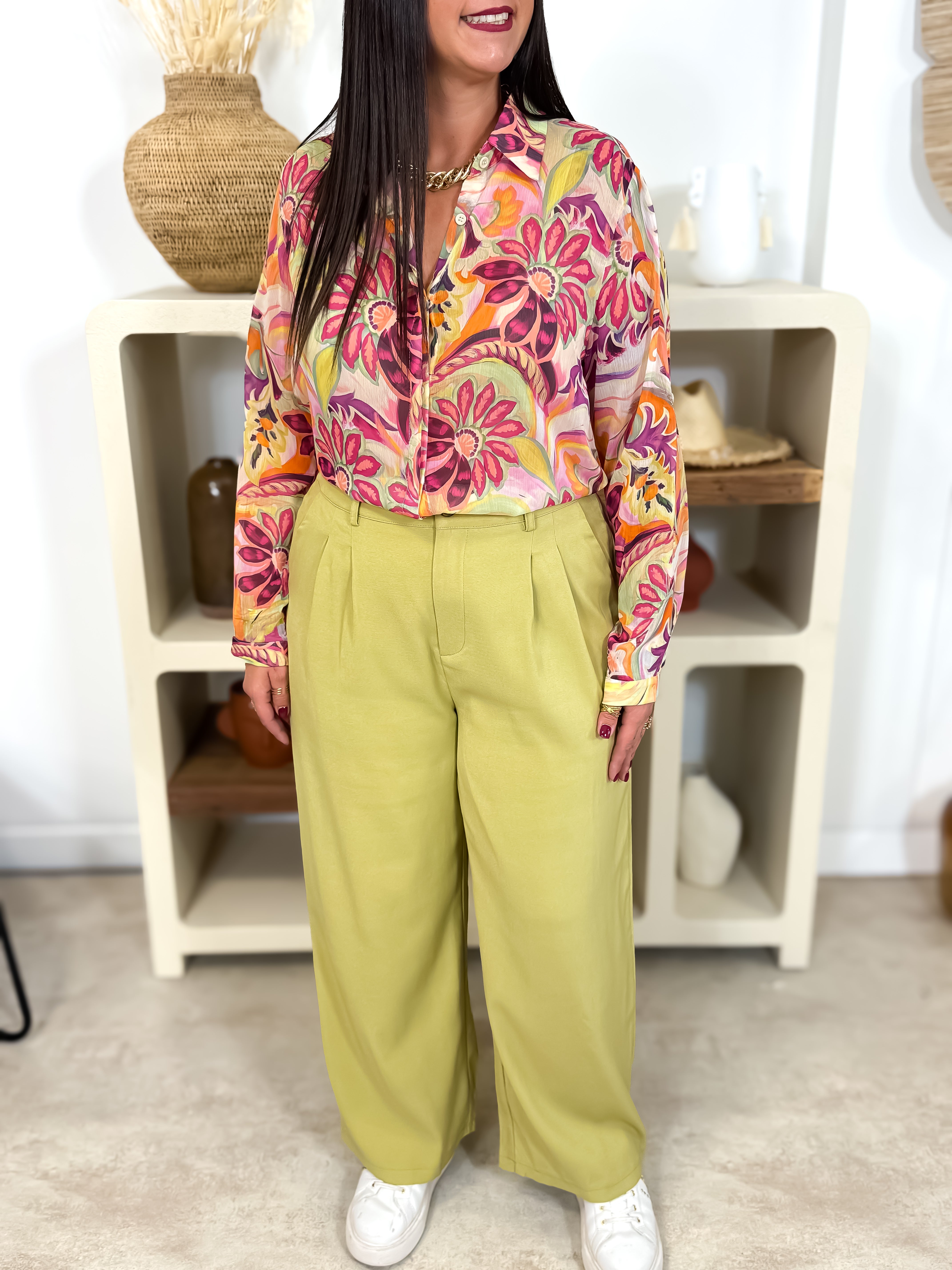 Pantalon - Lora - Vert