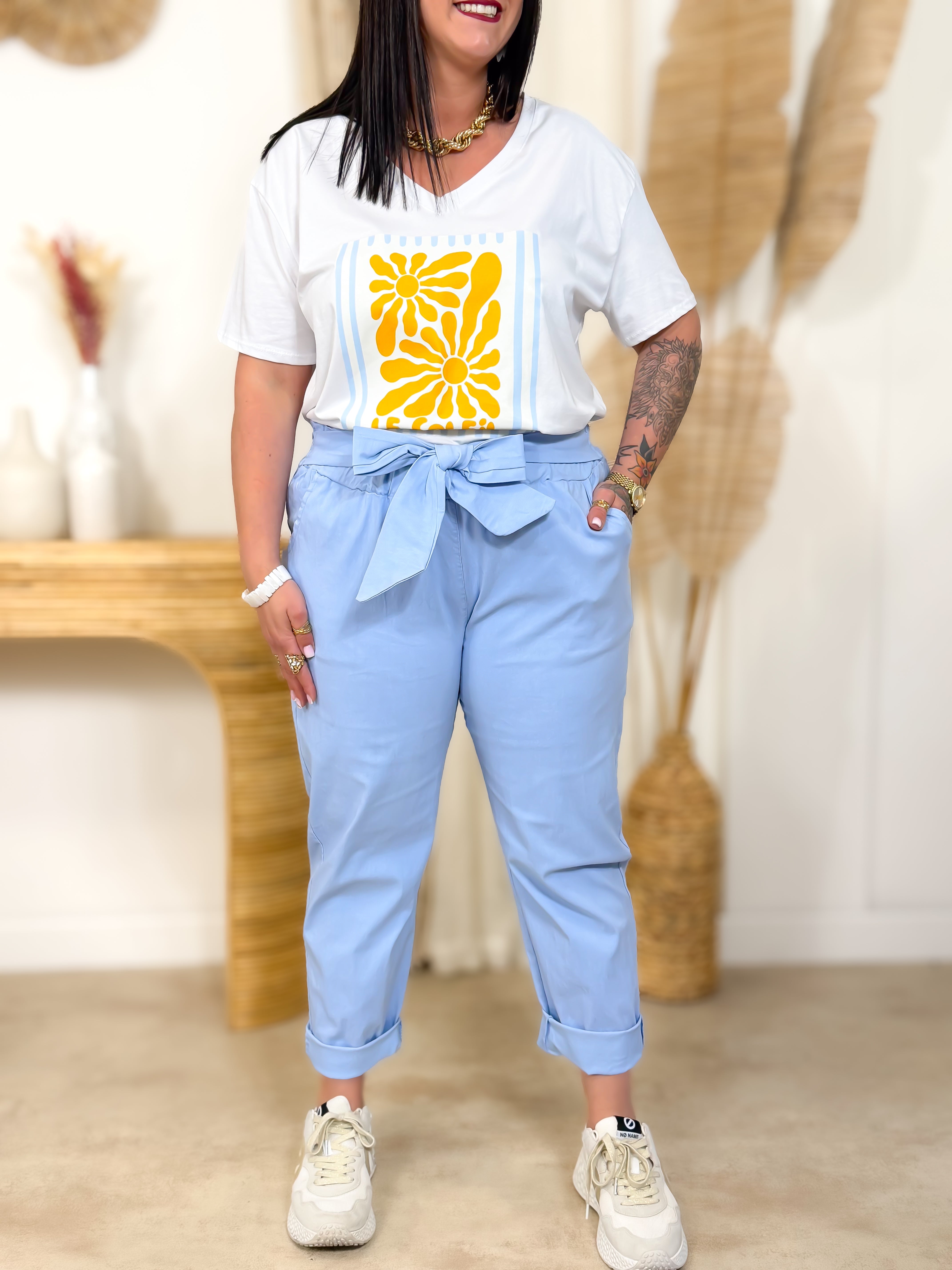Broek - Maeva - Beige