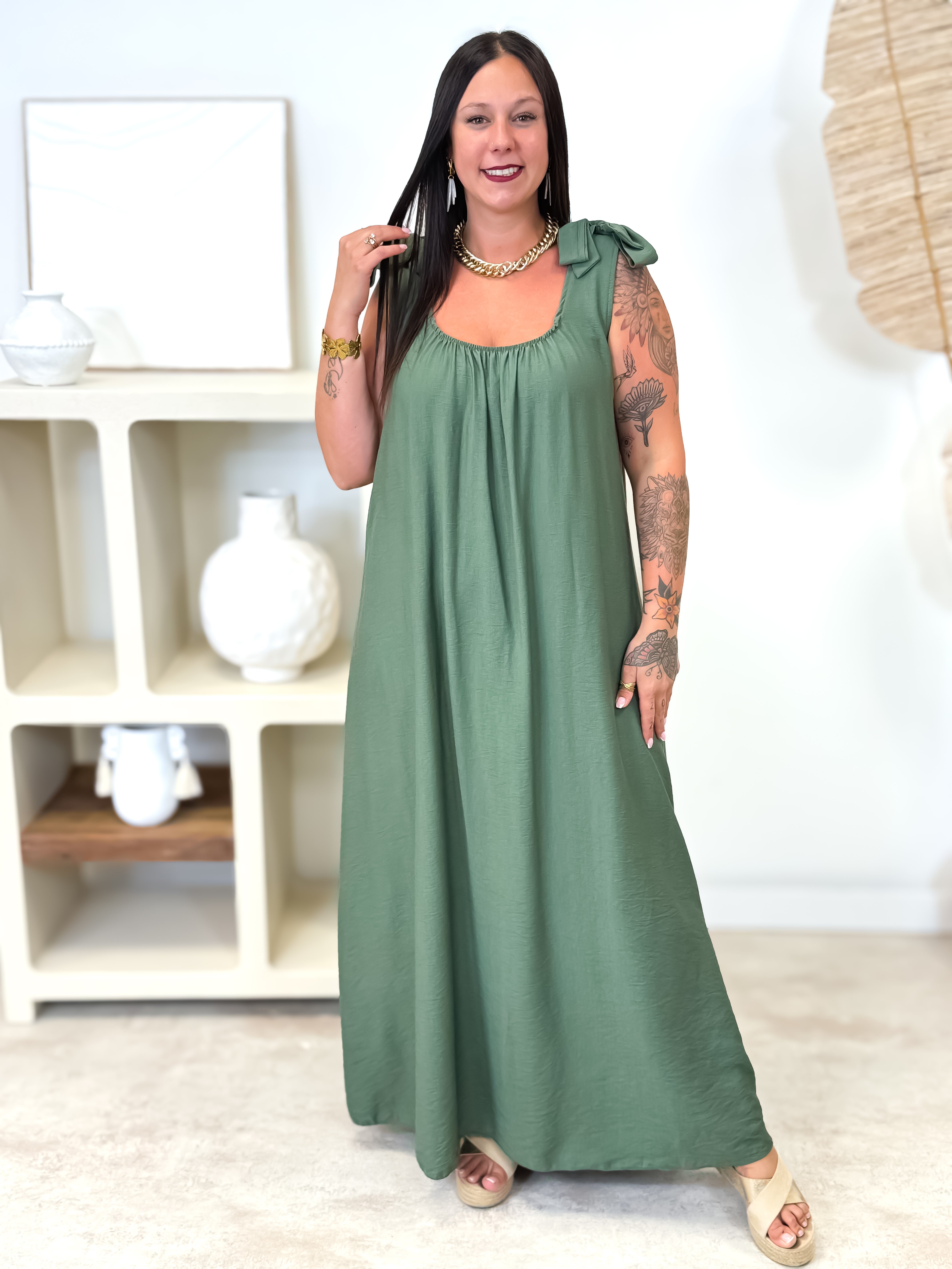 Robe - April - Kaki