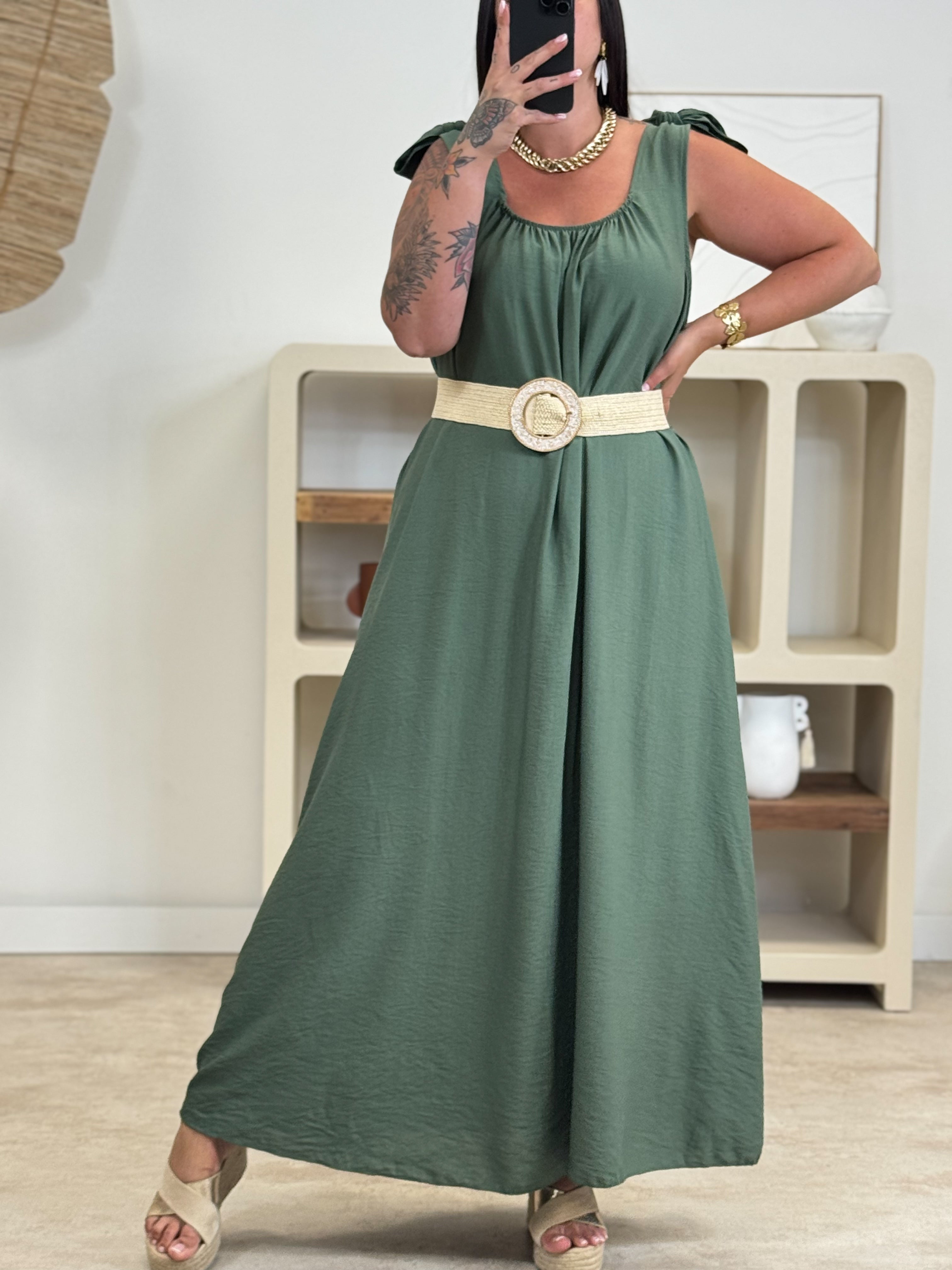 Robe - April - Kaki