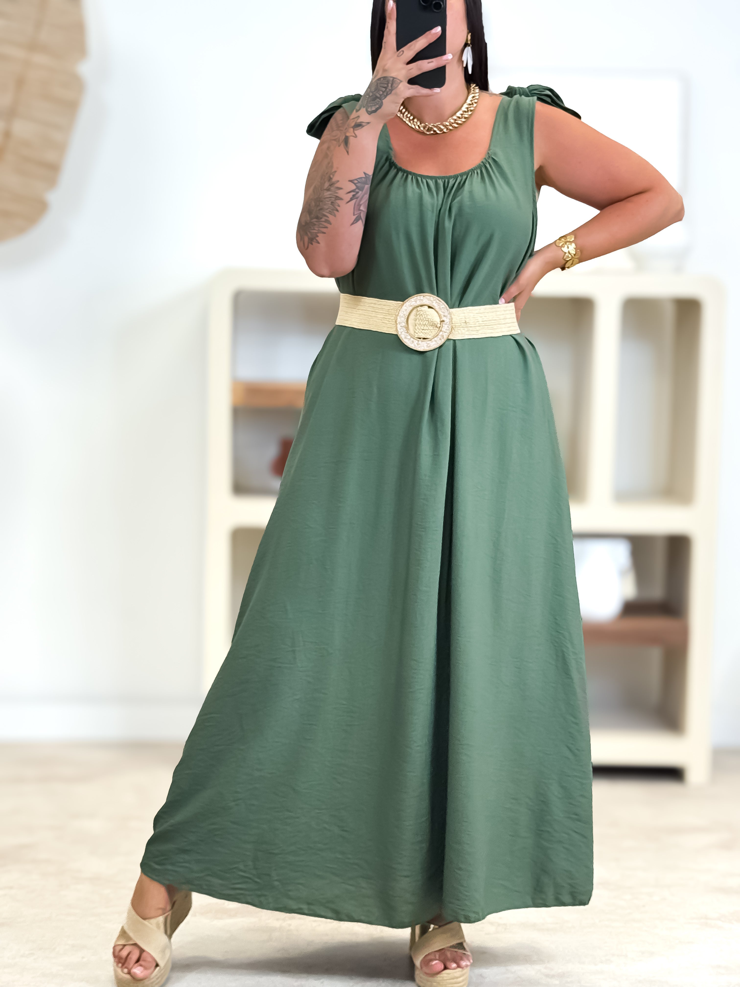 Robe - April - Kaki