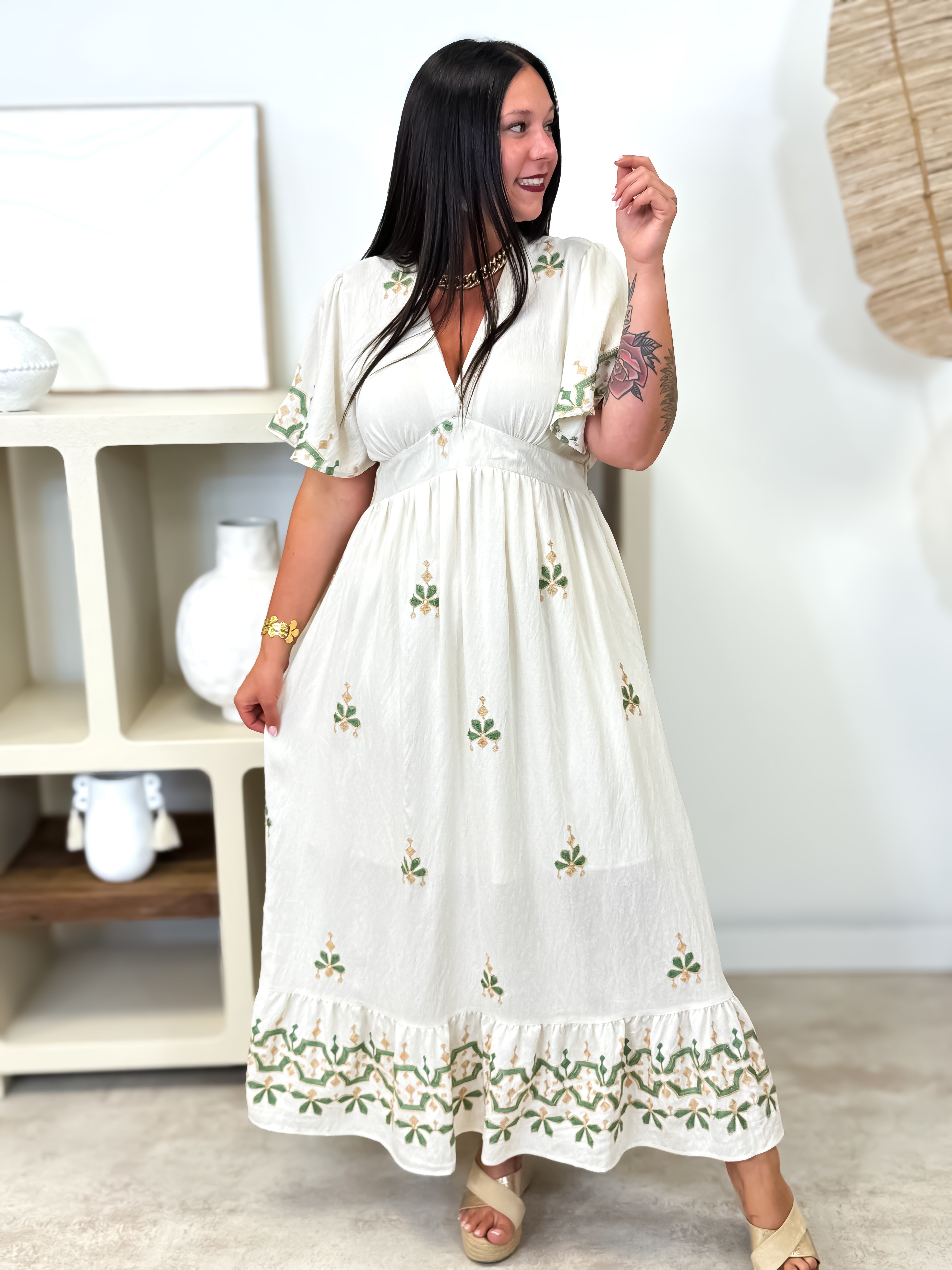 Robe - Rosalie - Beige
