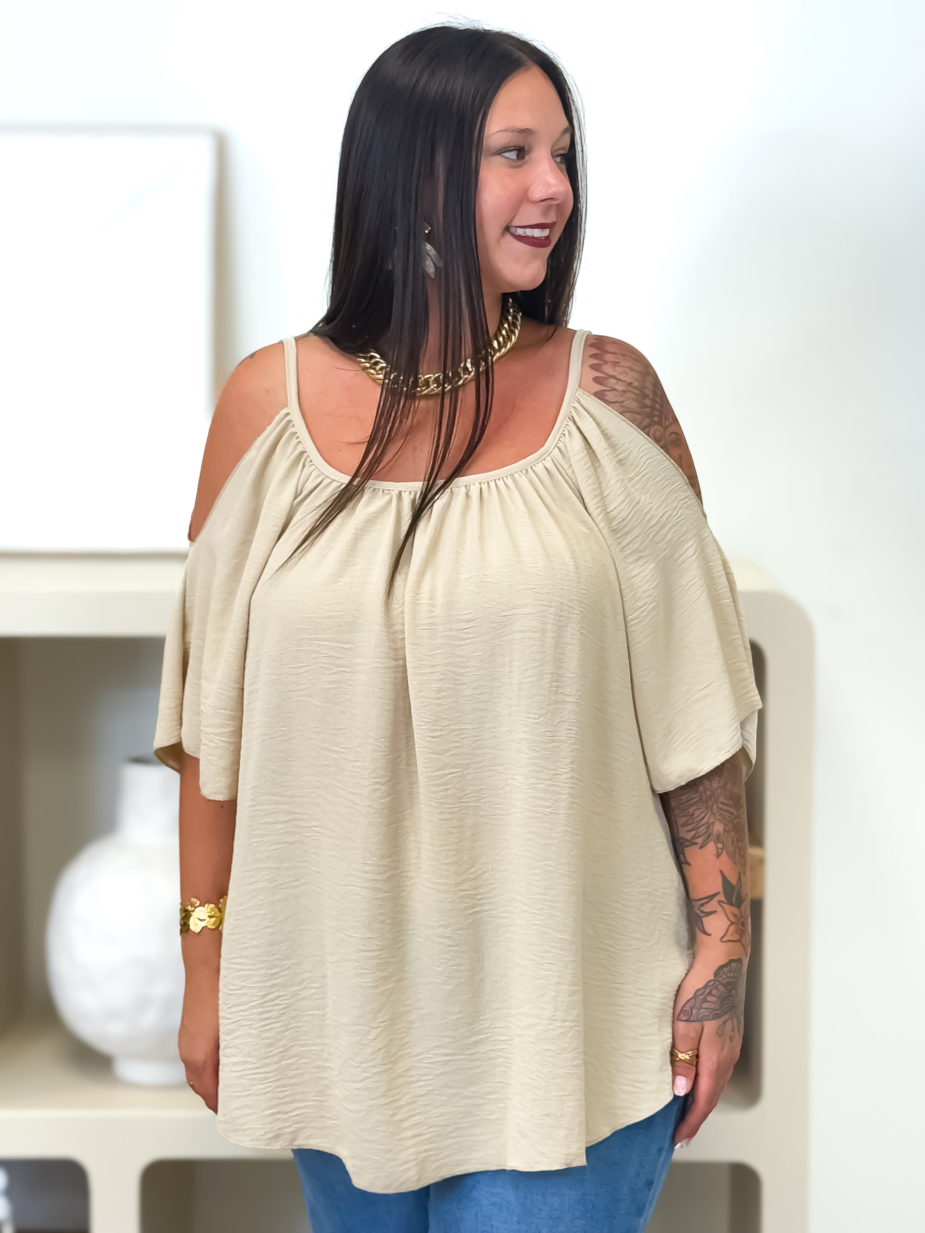Blouse - Zéline - Beige