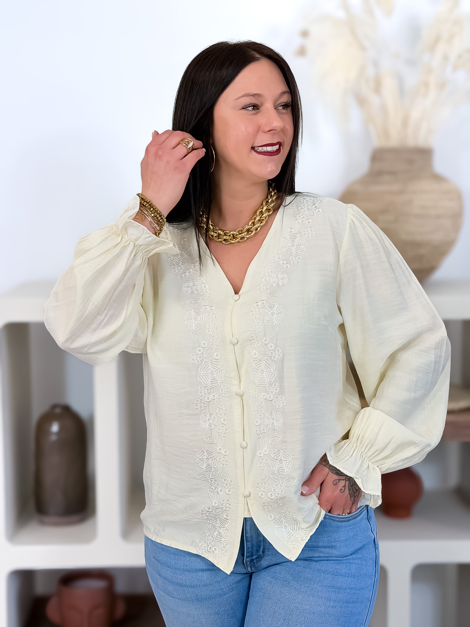 Blouse - Kayla - Ivoire