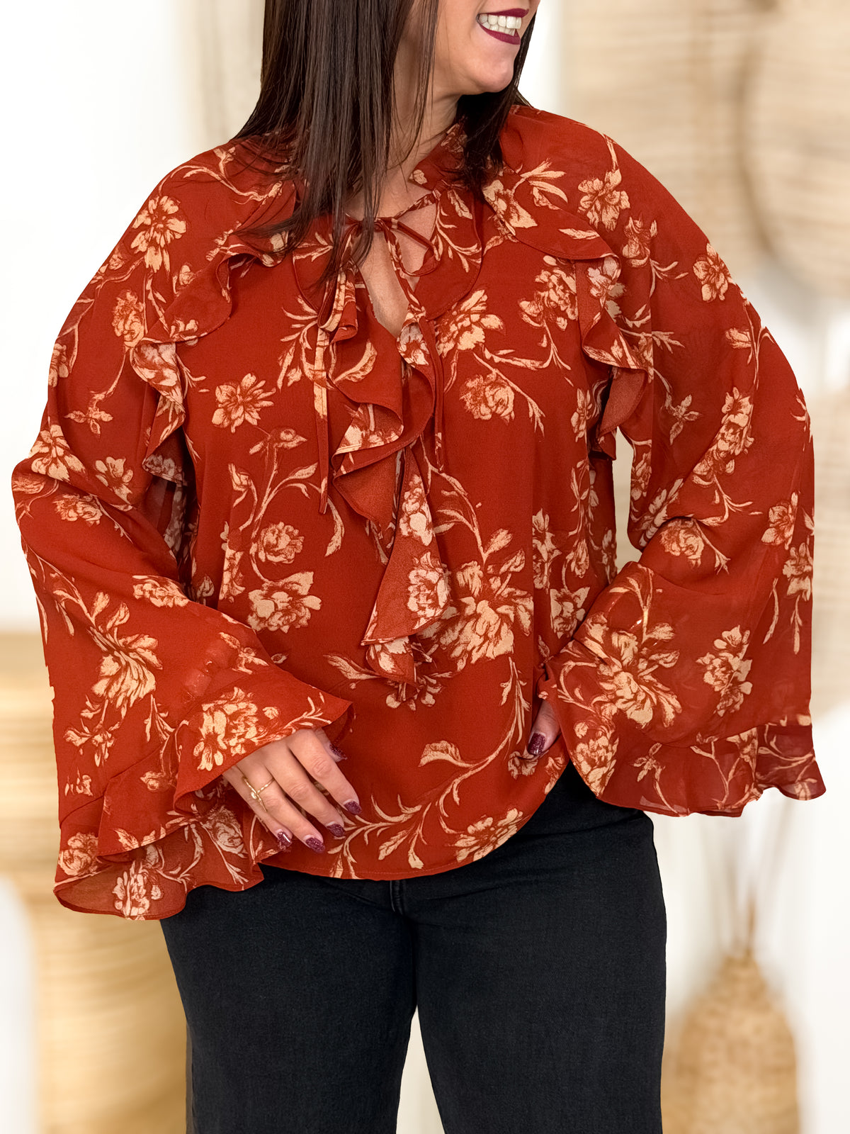 Blouse - Doroty - Rouge