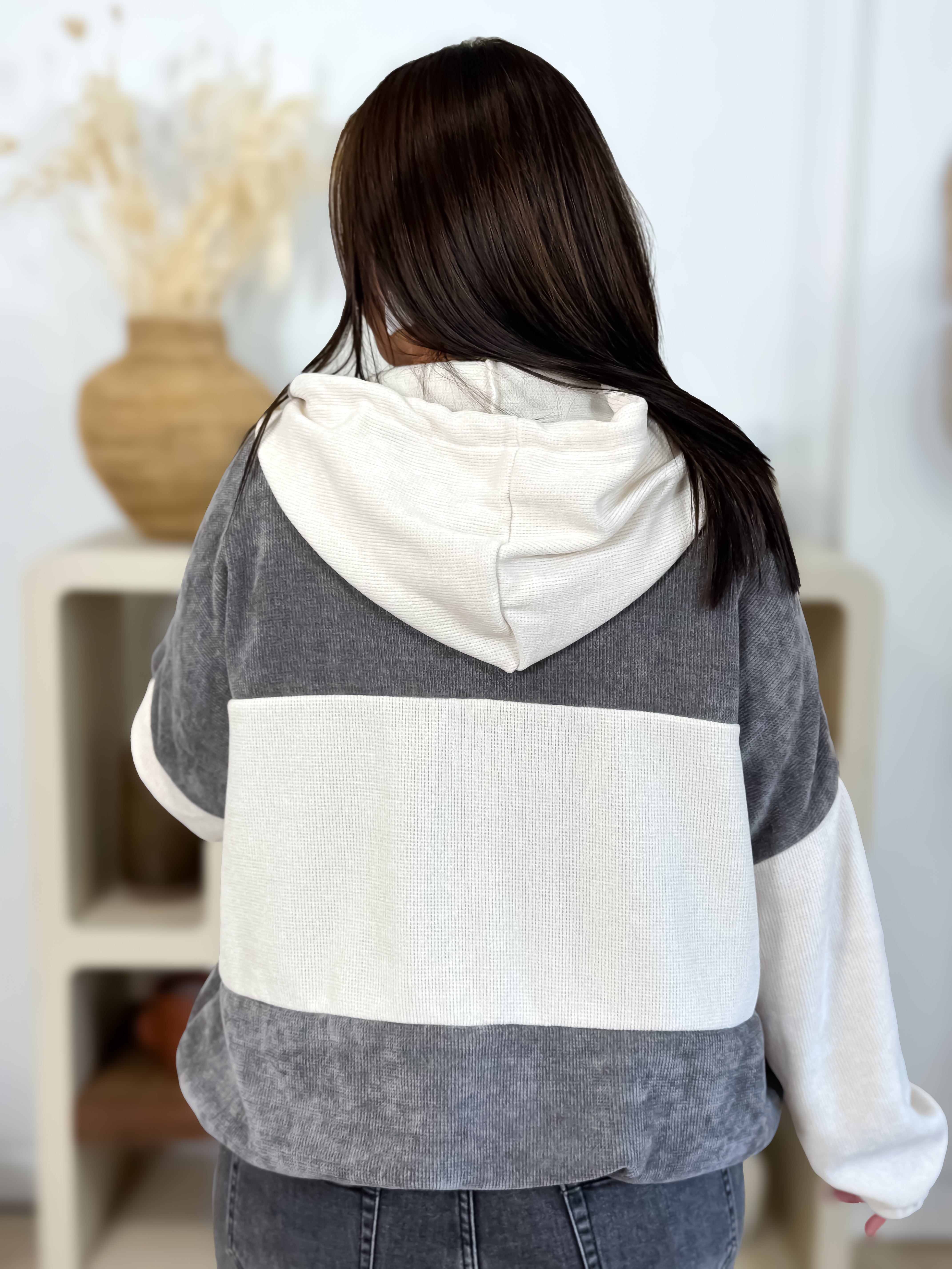Gilet - Jeroma - Beige & Gris