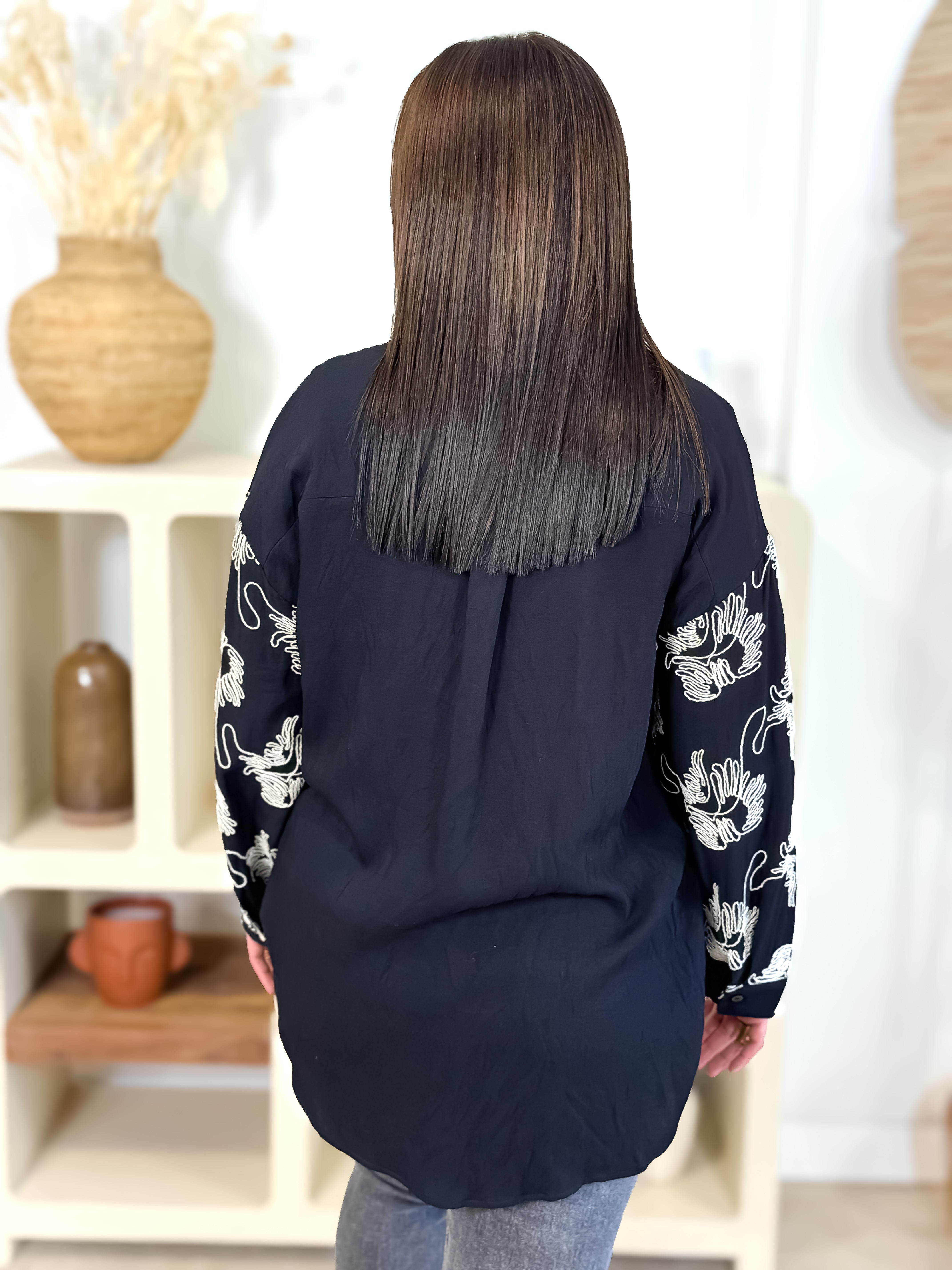 Chemisier - Nadège - Noir