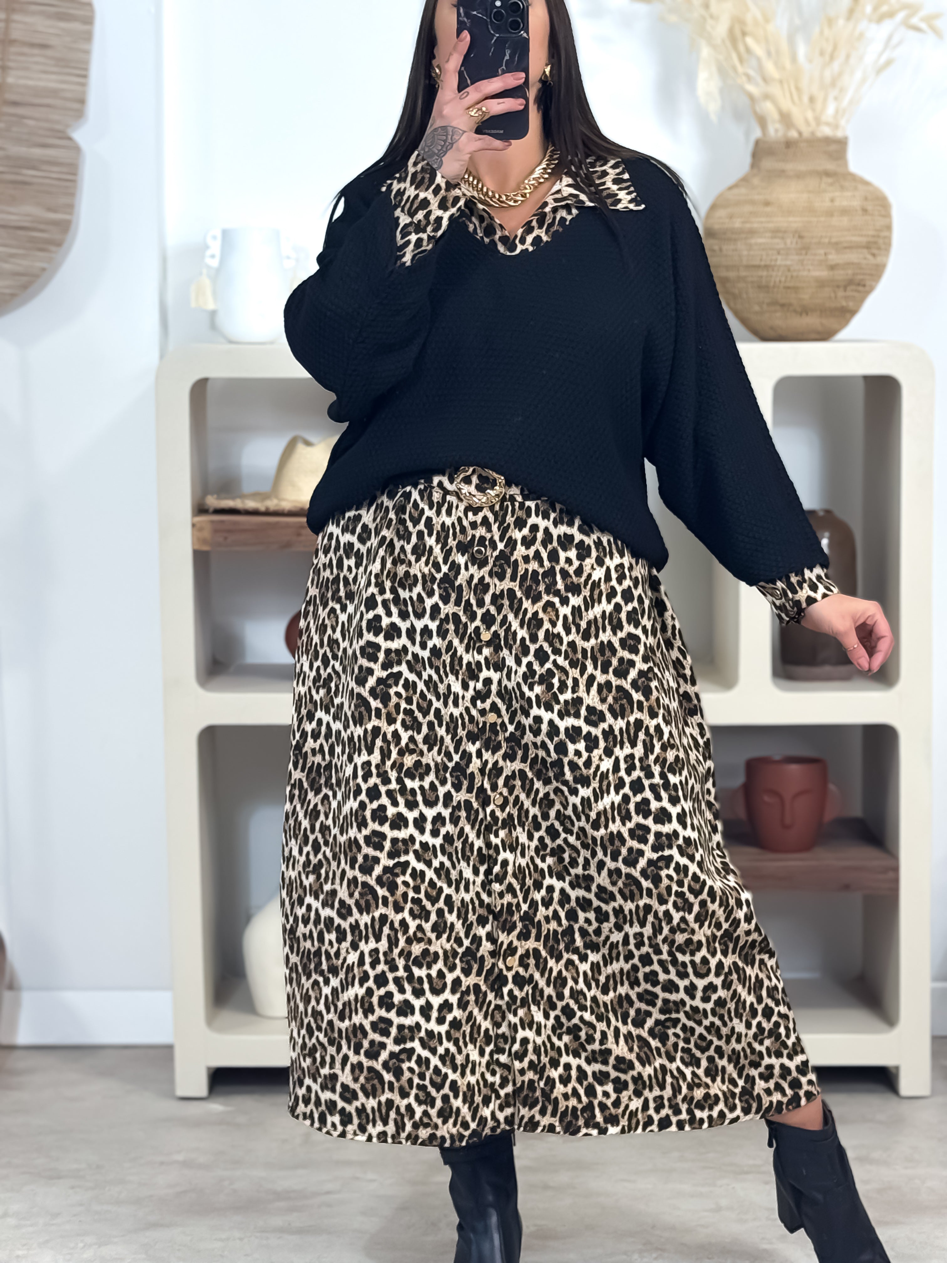 Blouse - Oxane - Geel