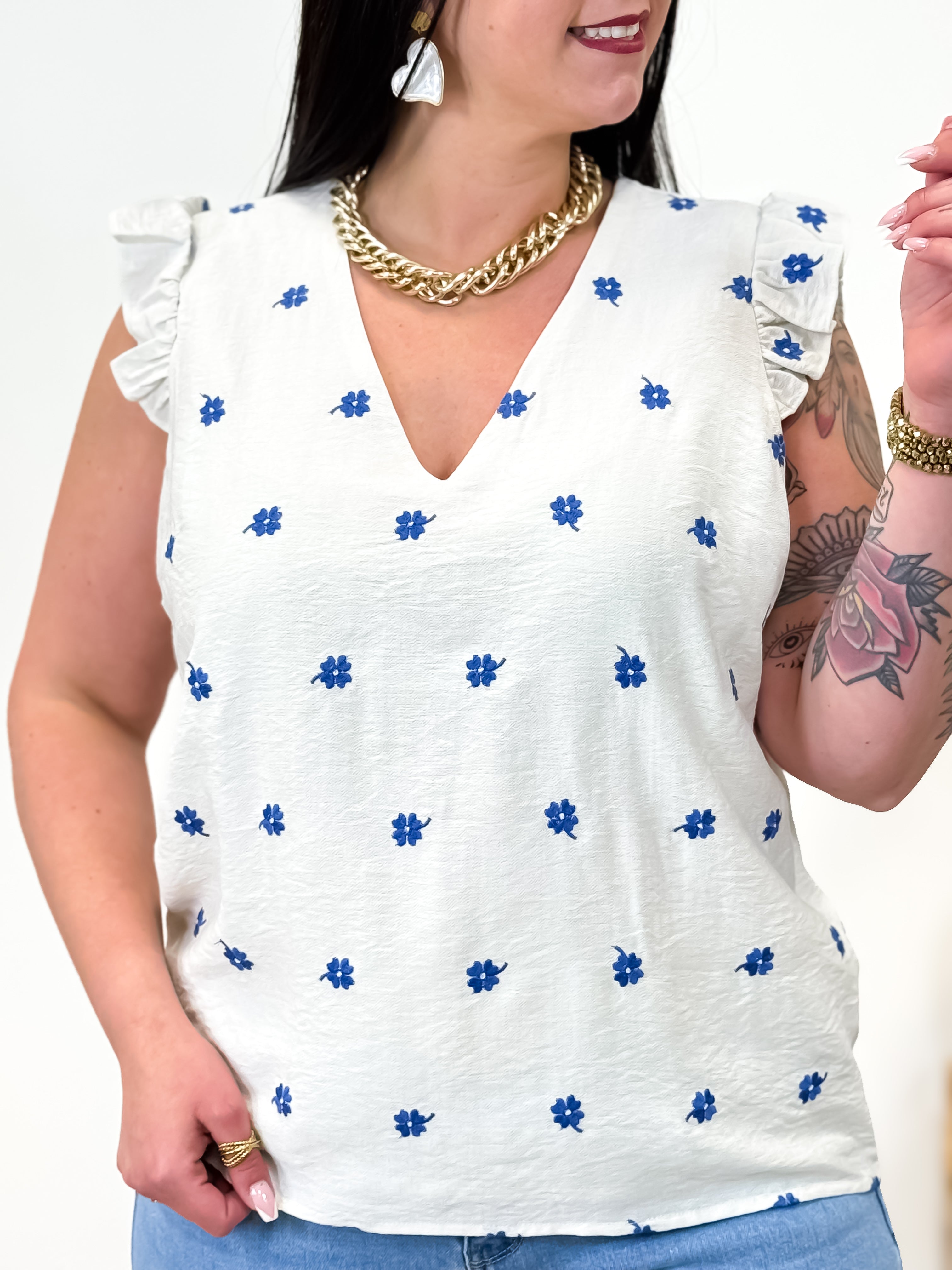 Blouse - Léone - Ecru