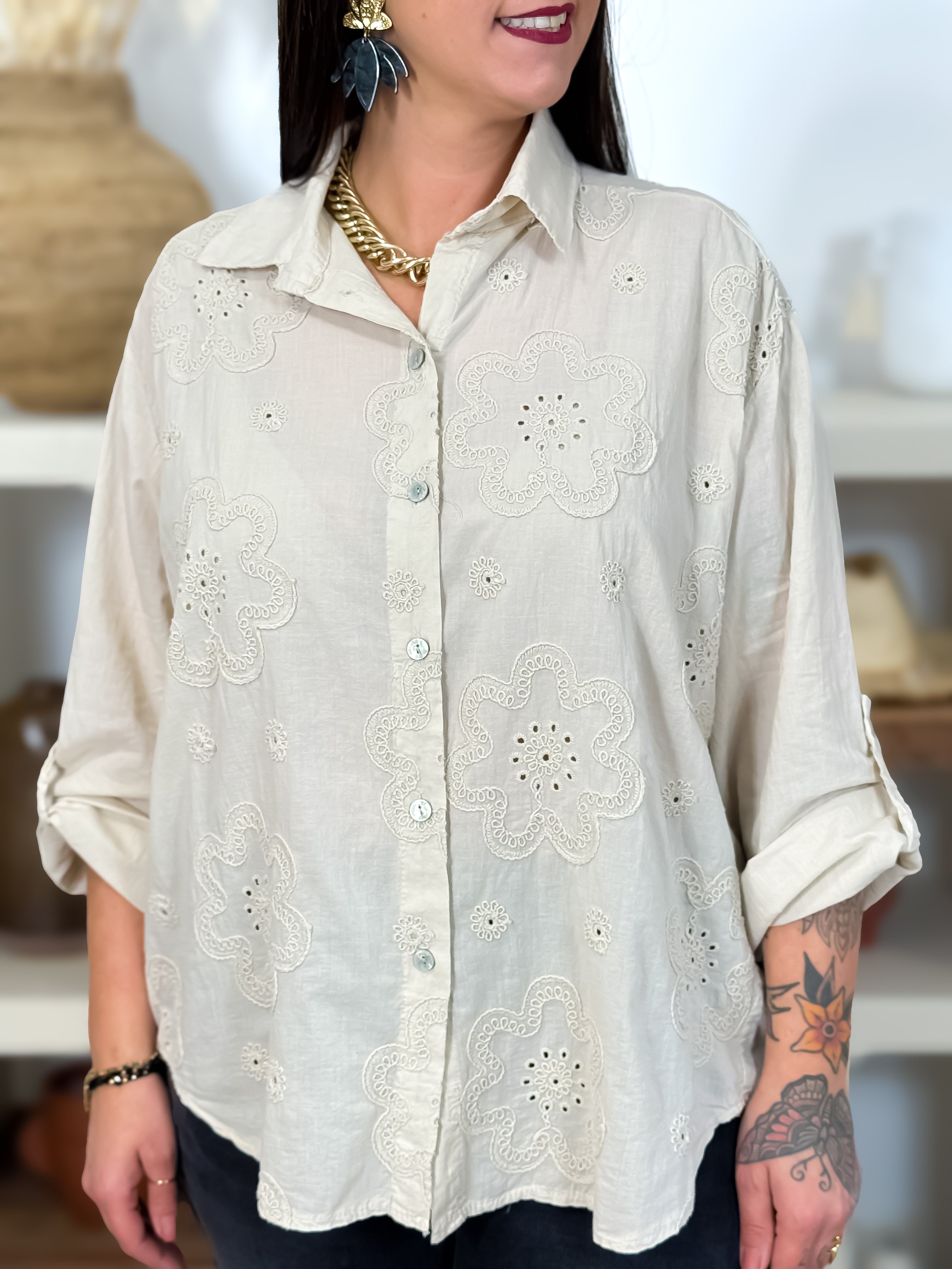 Chemise - Manon - Beige