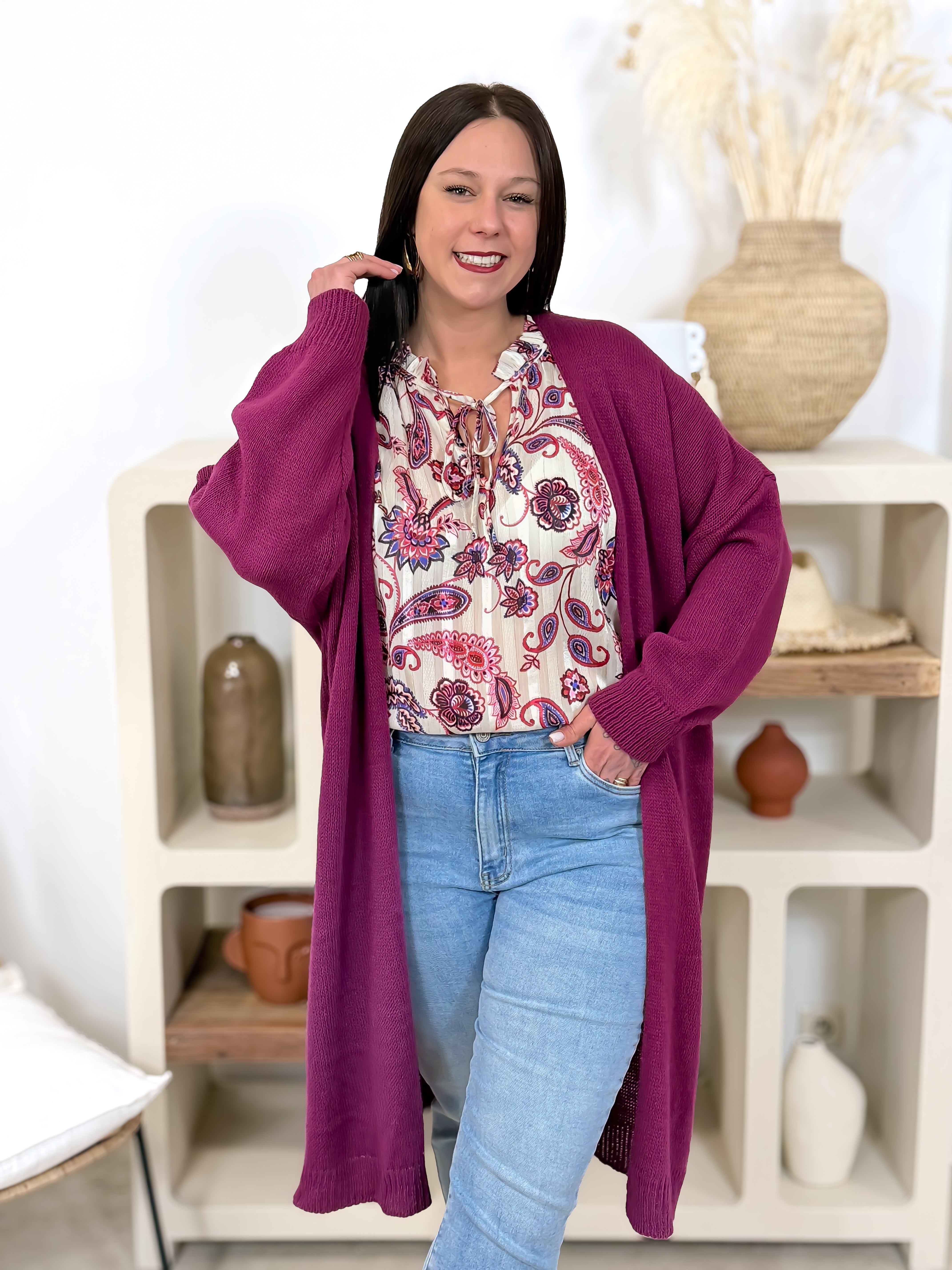 Gilet - Appoline - Magenta