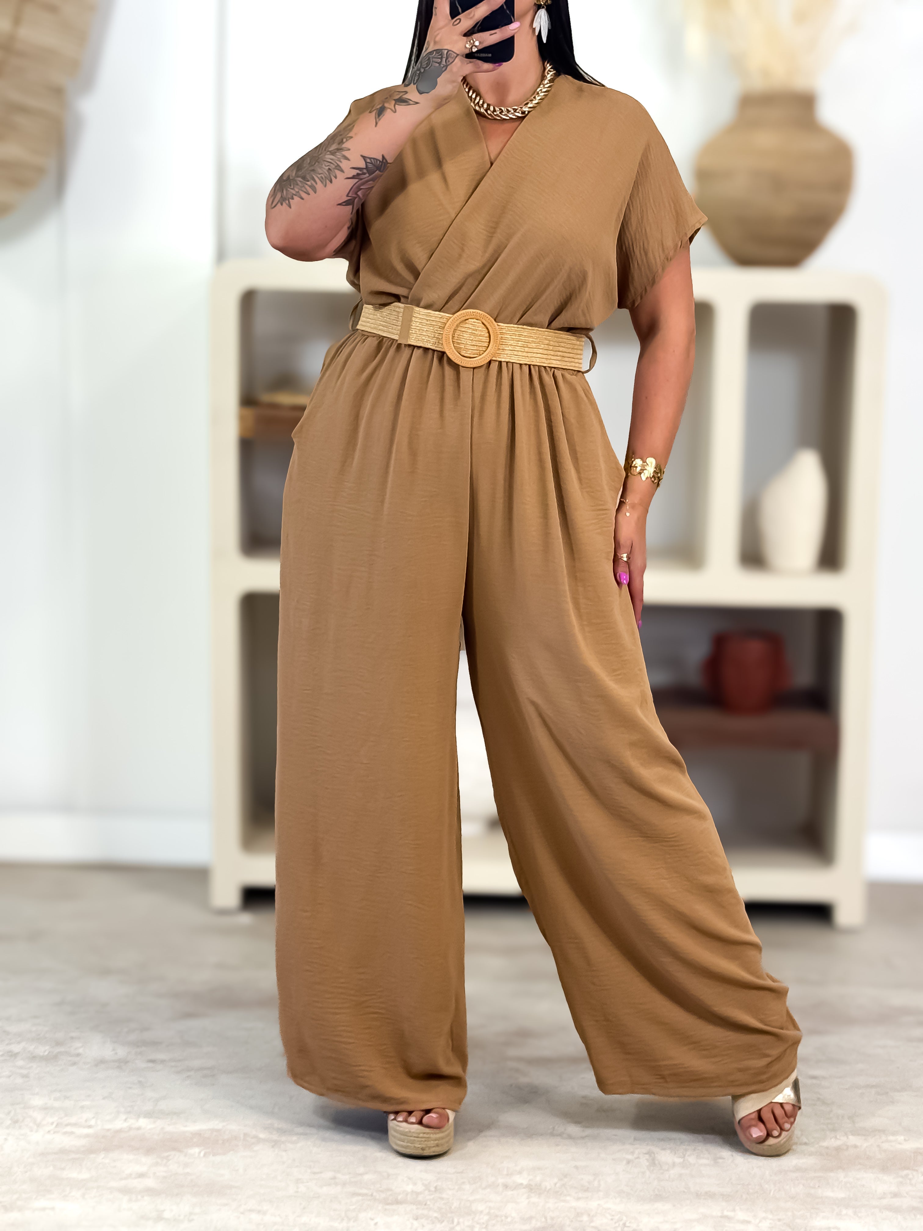 Jumpsuit - Barbara - Terracotta