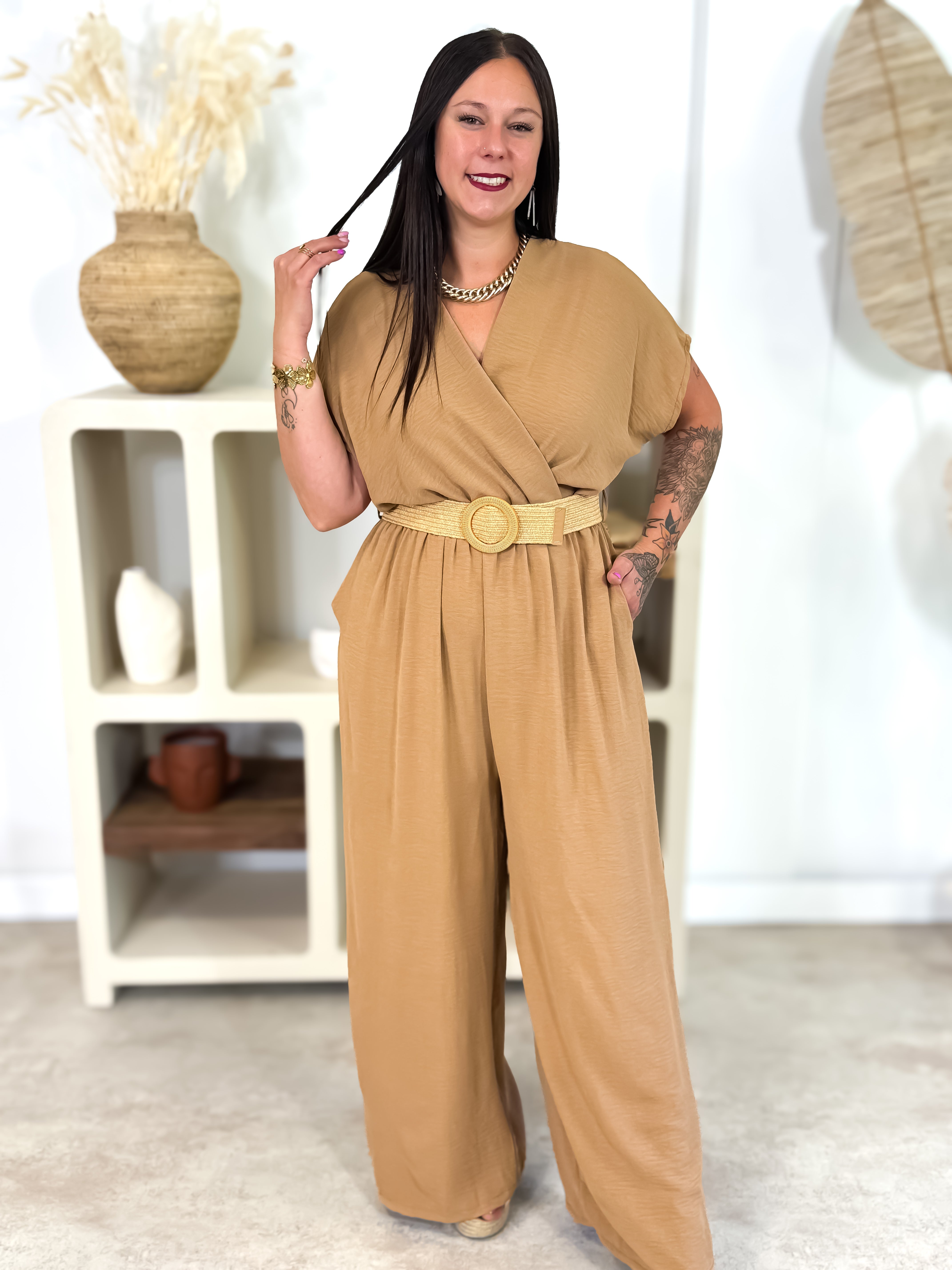 Jumpsuit - Barbara - Terracotta