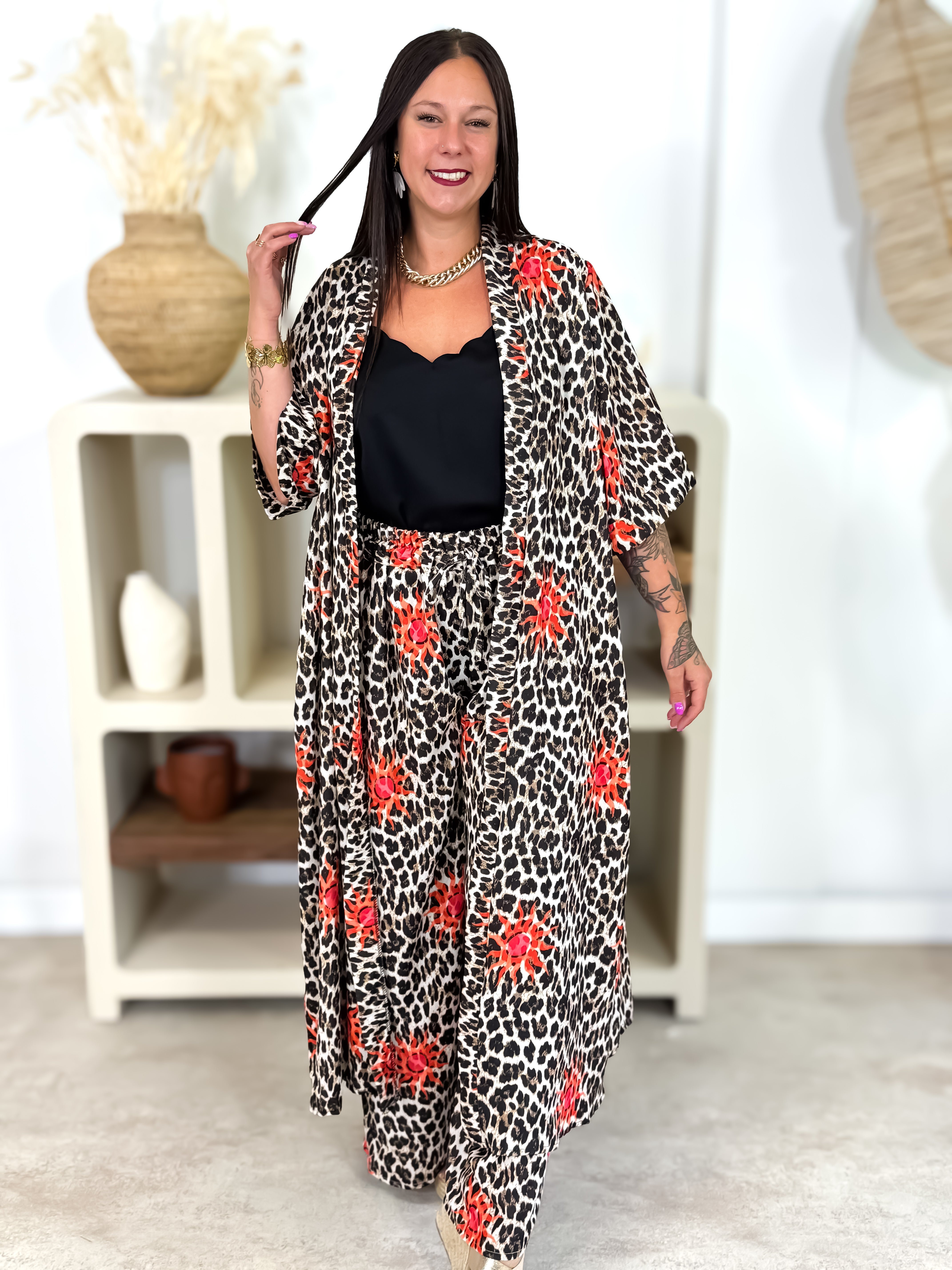 Palazzo - Mya - Fuchsia/oranje