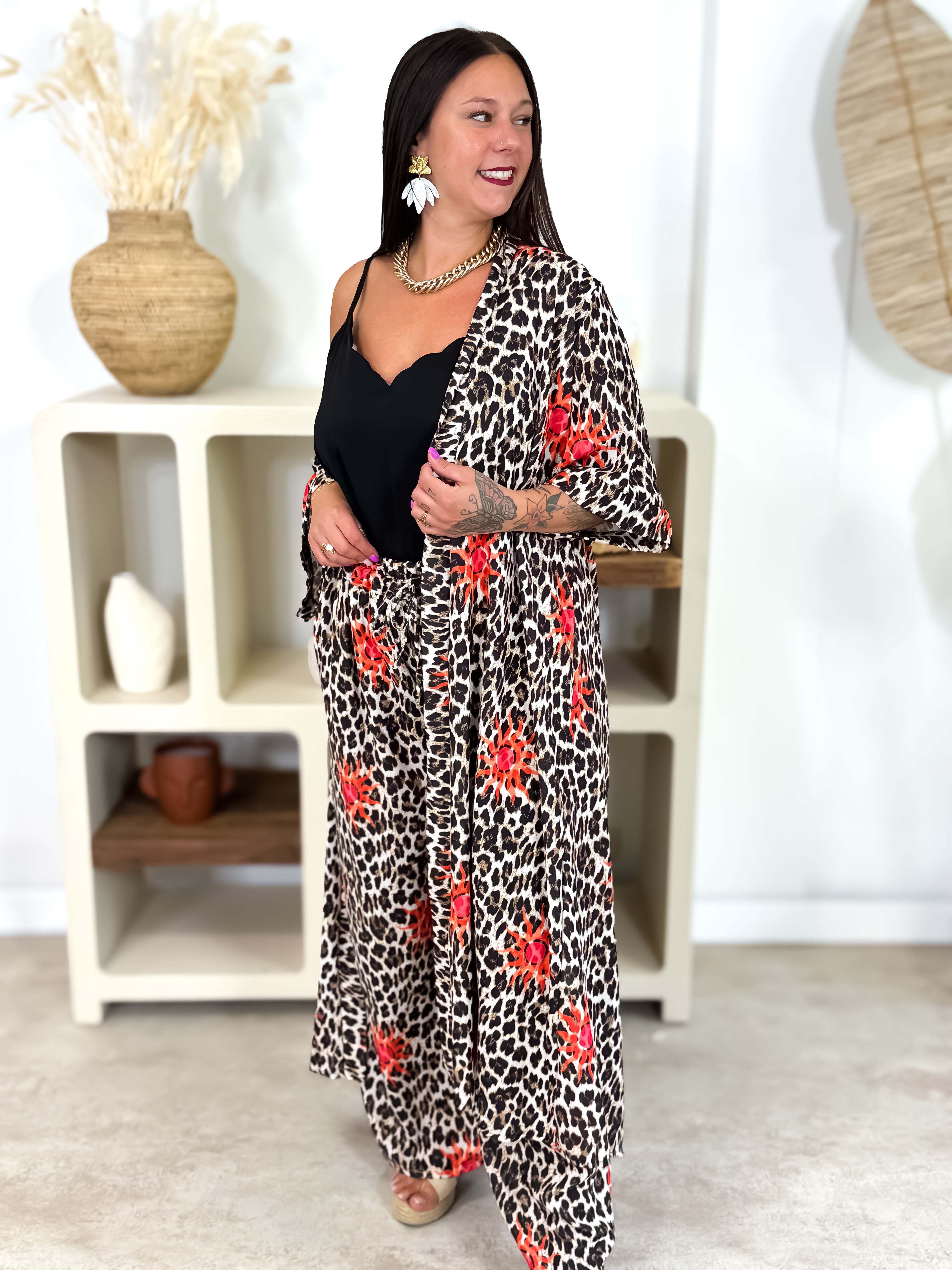 Palazzo - Mya - Fuchsia/oranje