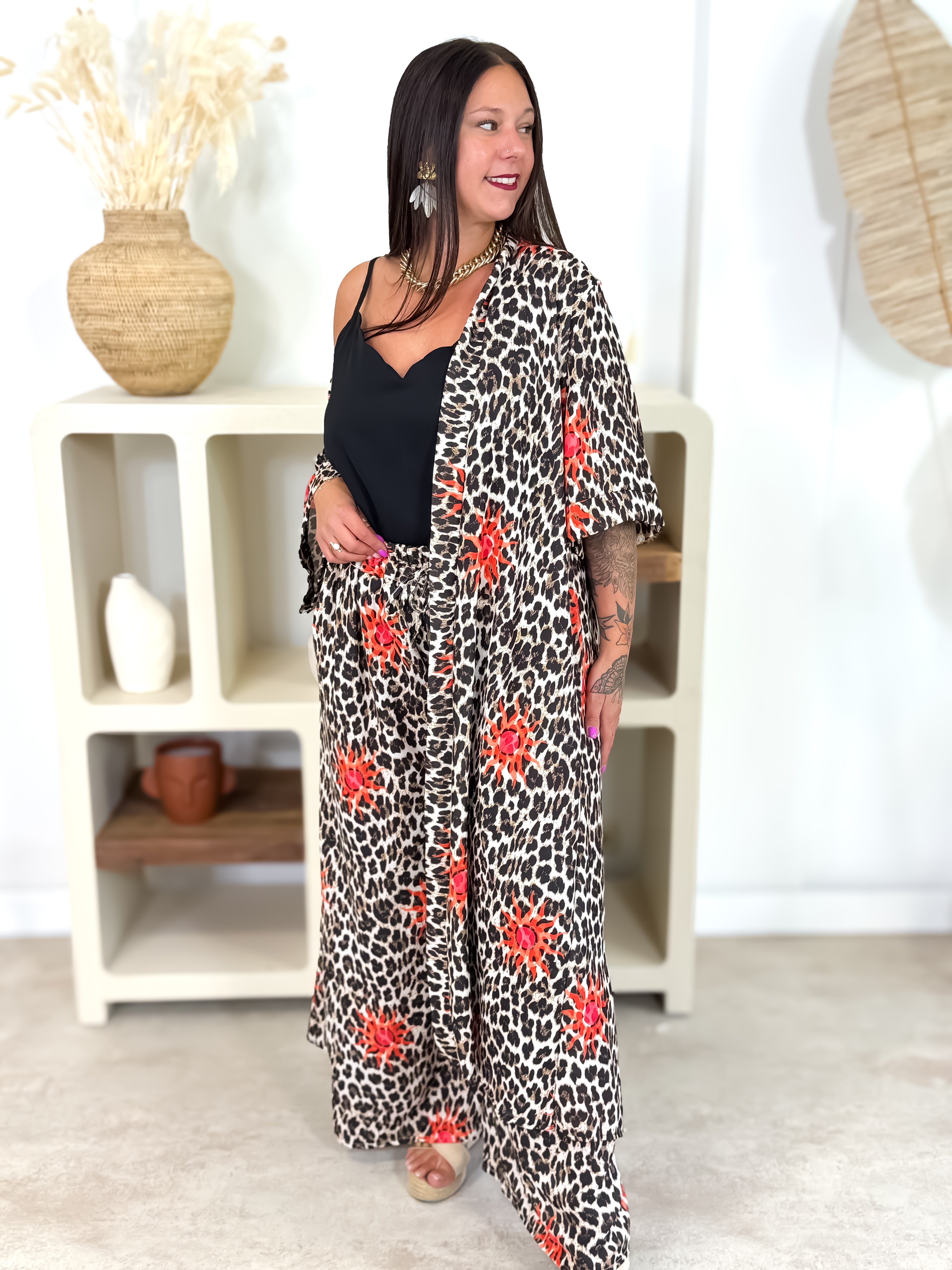 Palazzo - Mya - Fuchsia/oranje