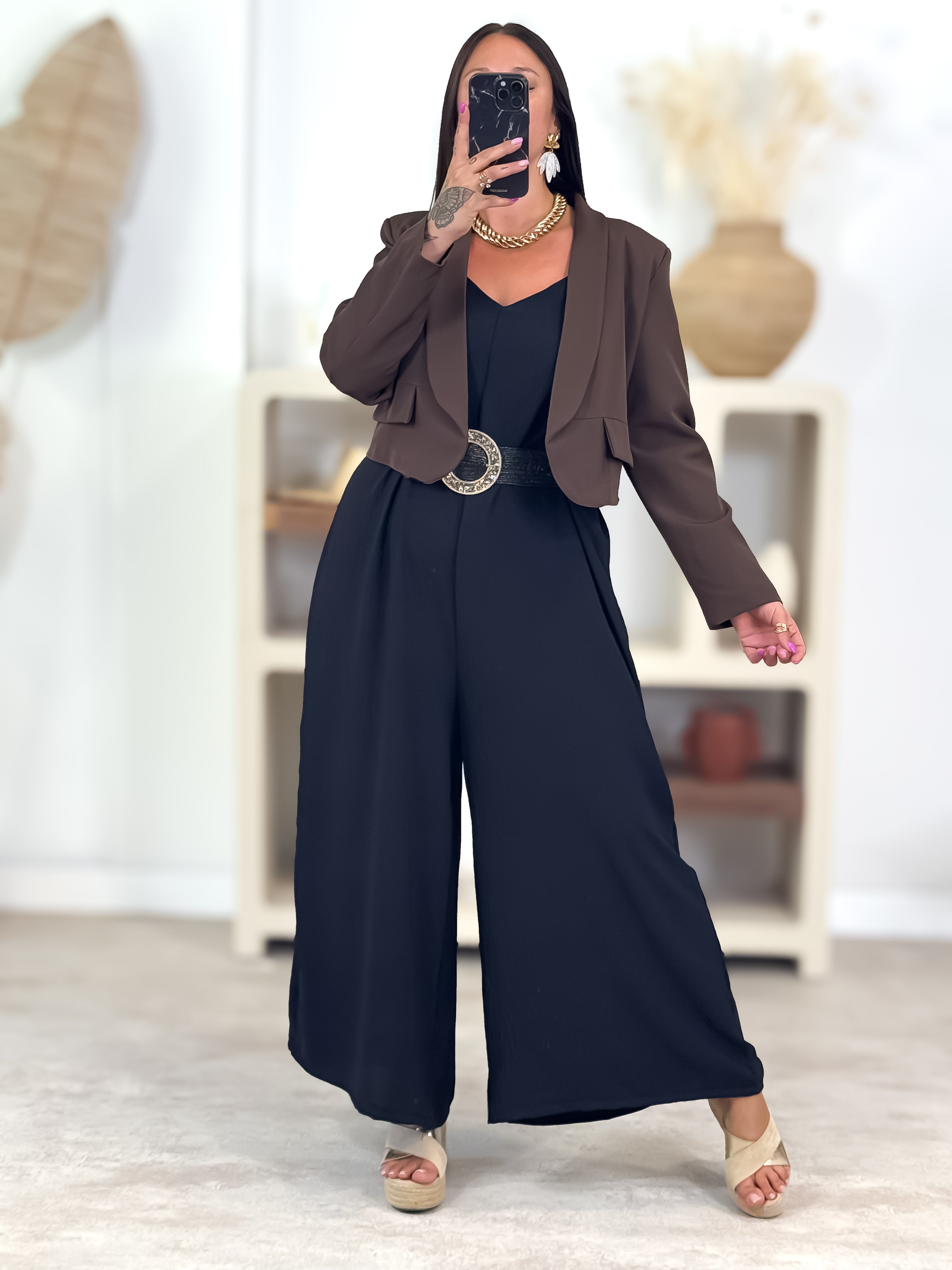 Blazer Court - Candice - Chocolat