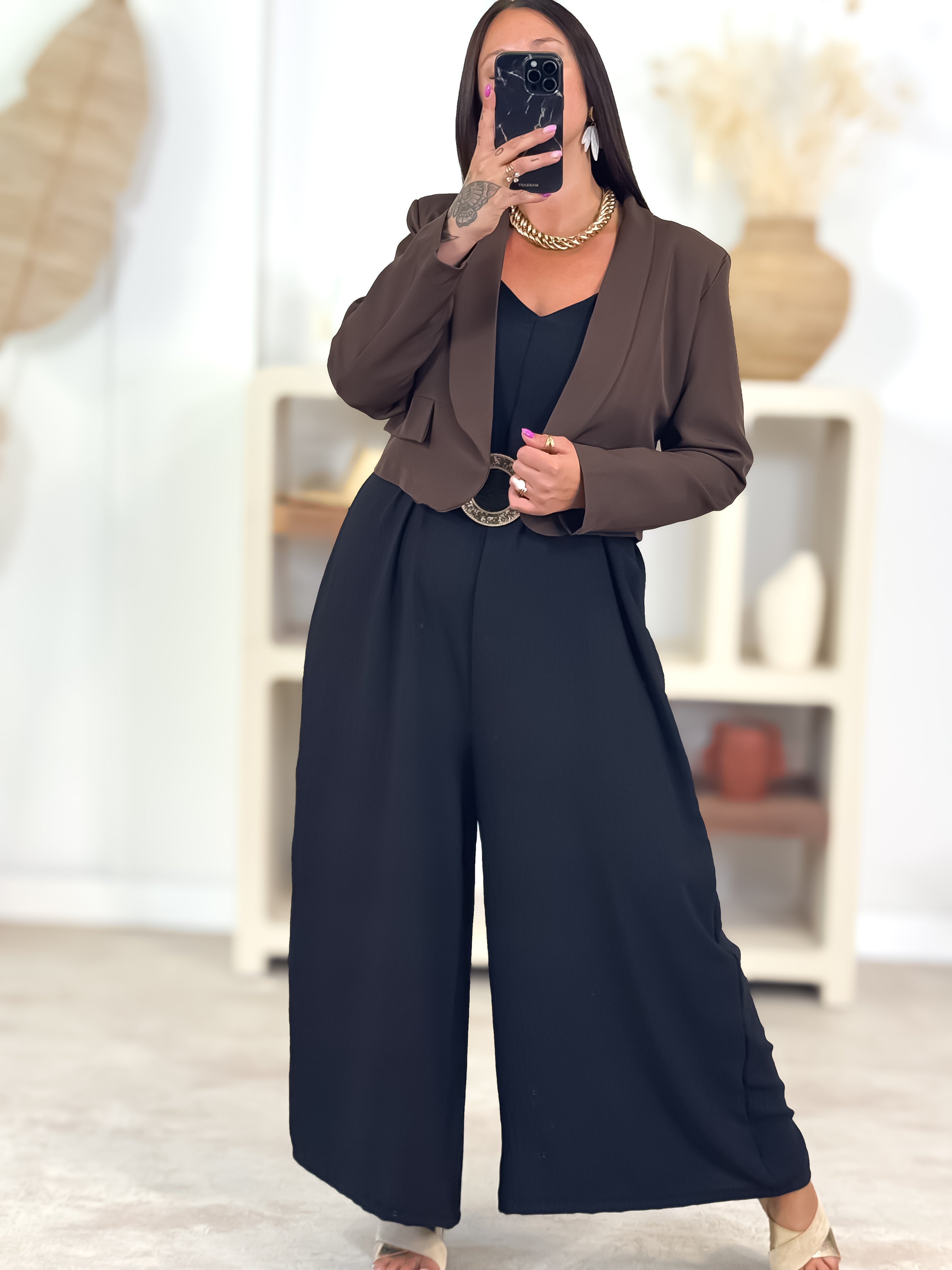 Blazer Court - Candice - Chocolat