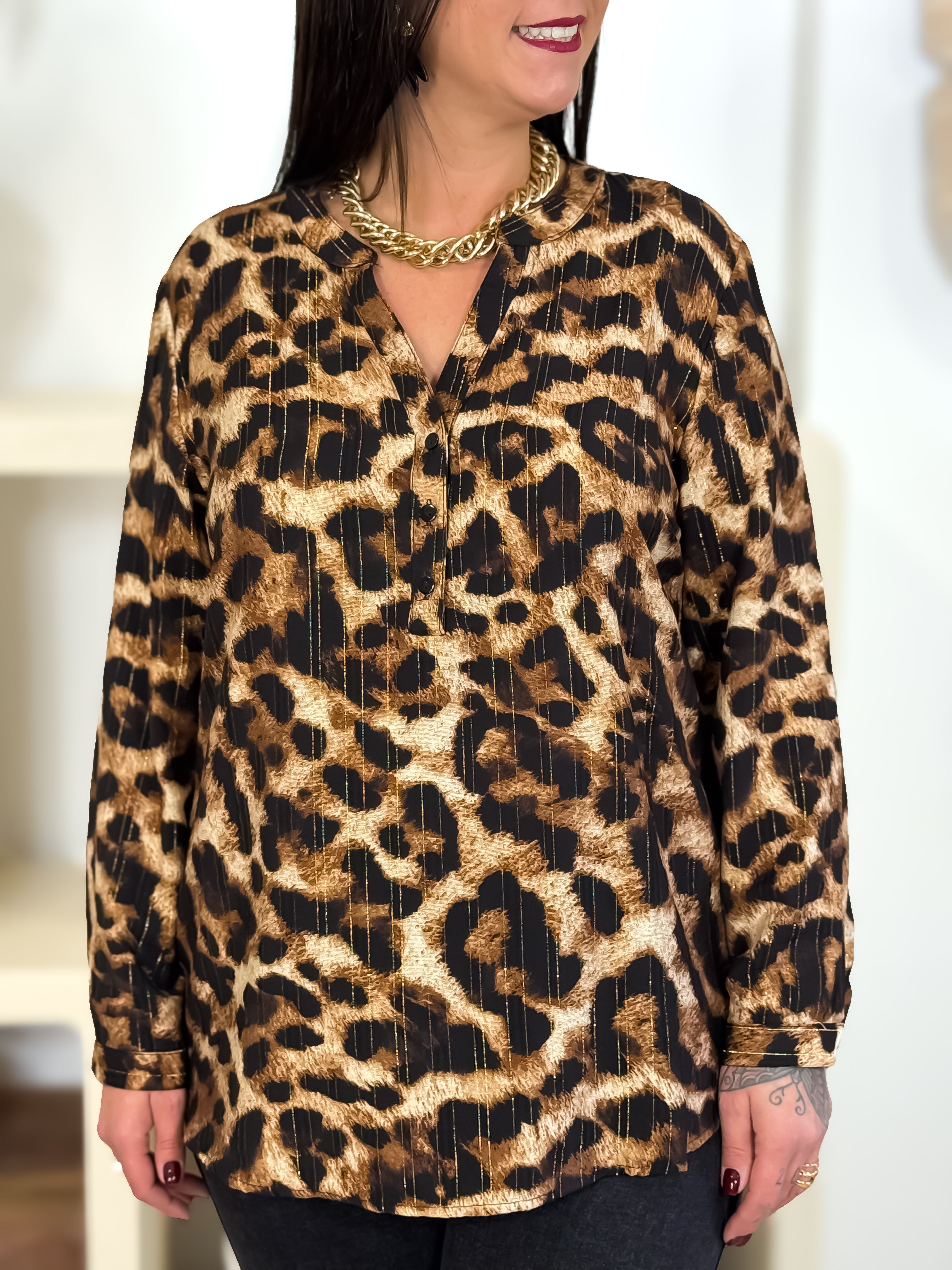 Blouse - Paola - Léopard