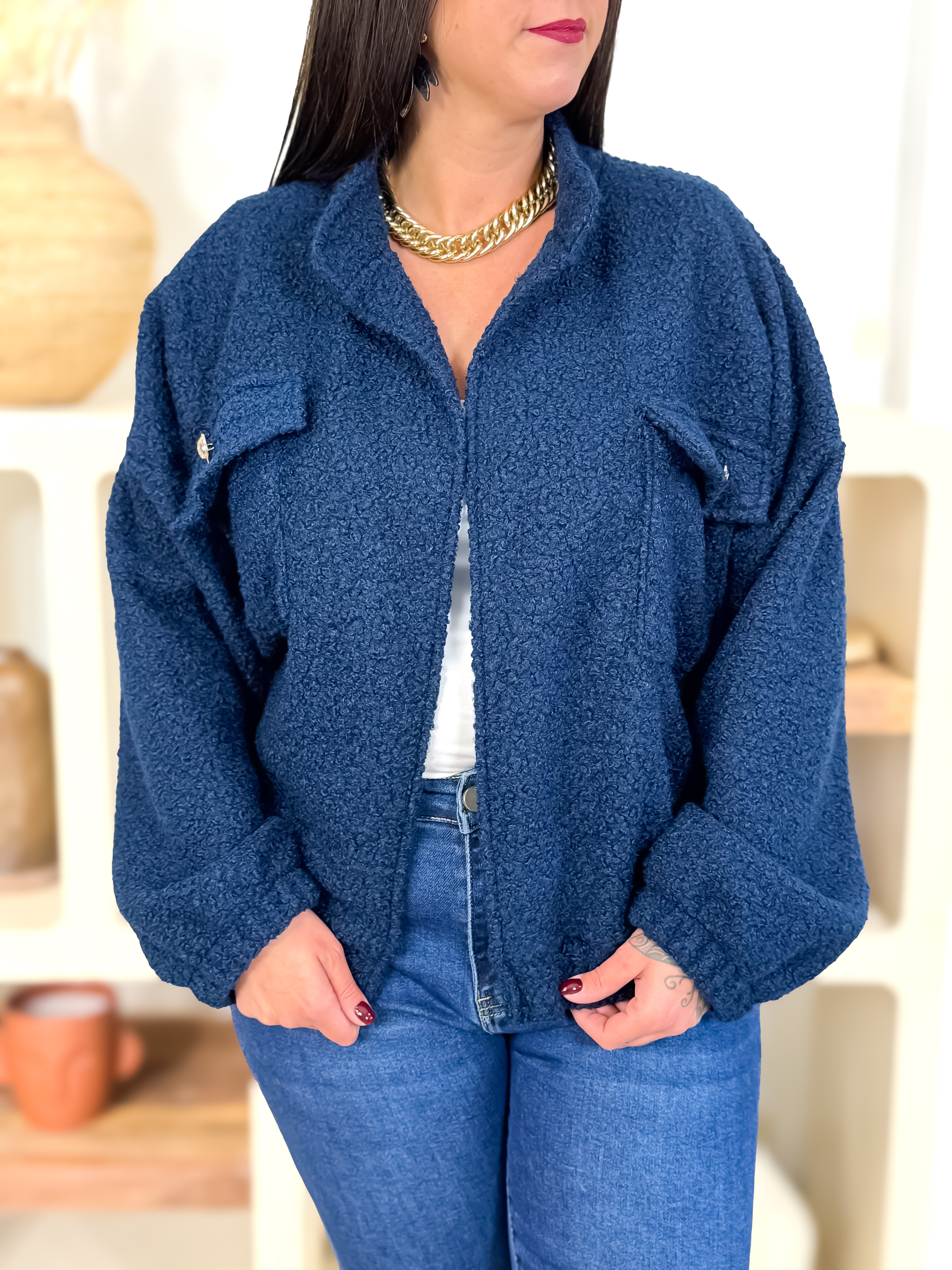 Veste - Dahina - Bleu