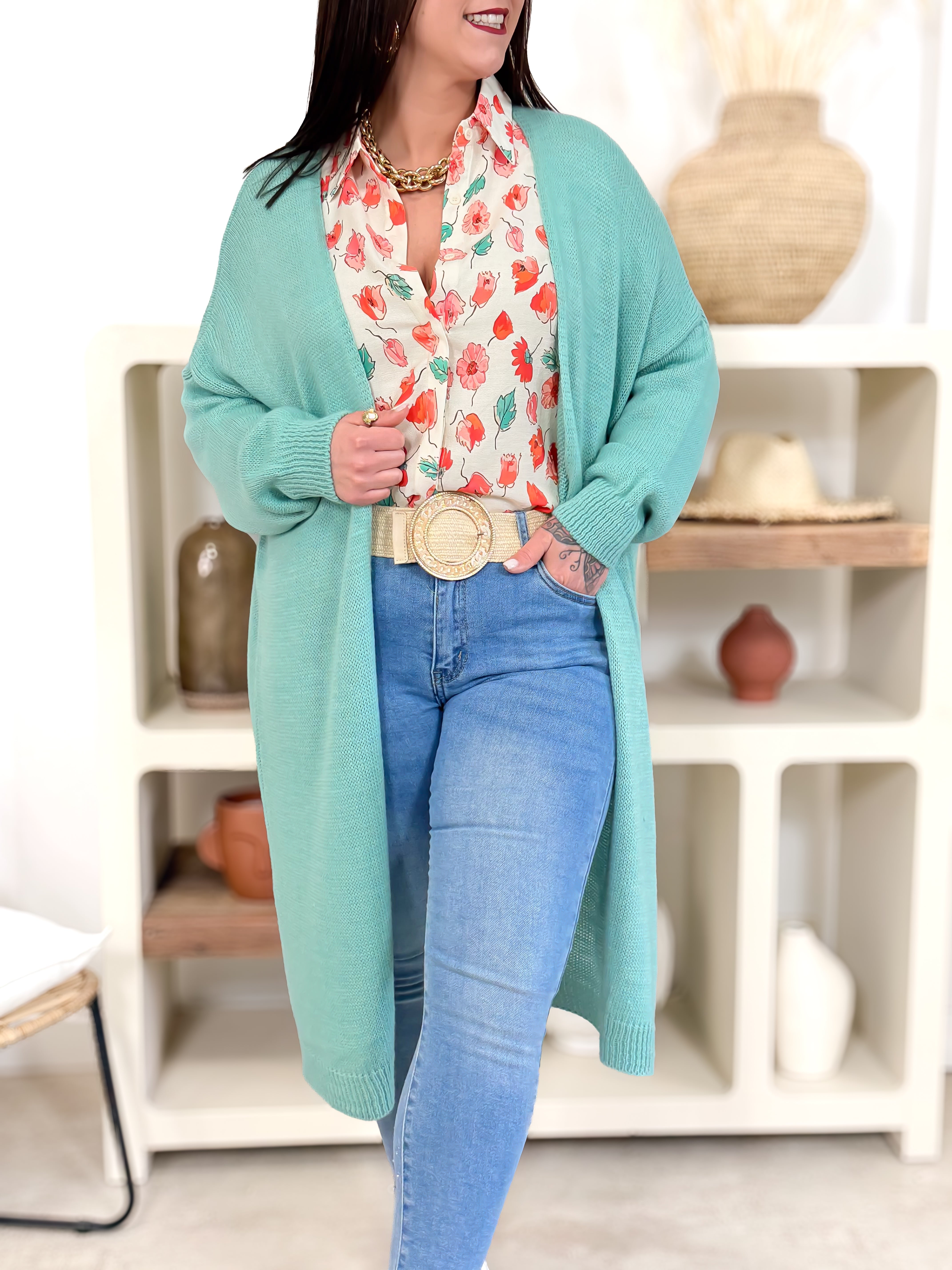 Gilet - Appoline - Vert D'eau