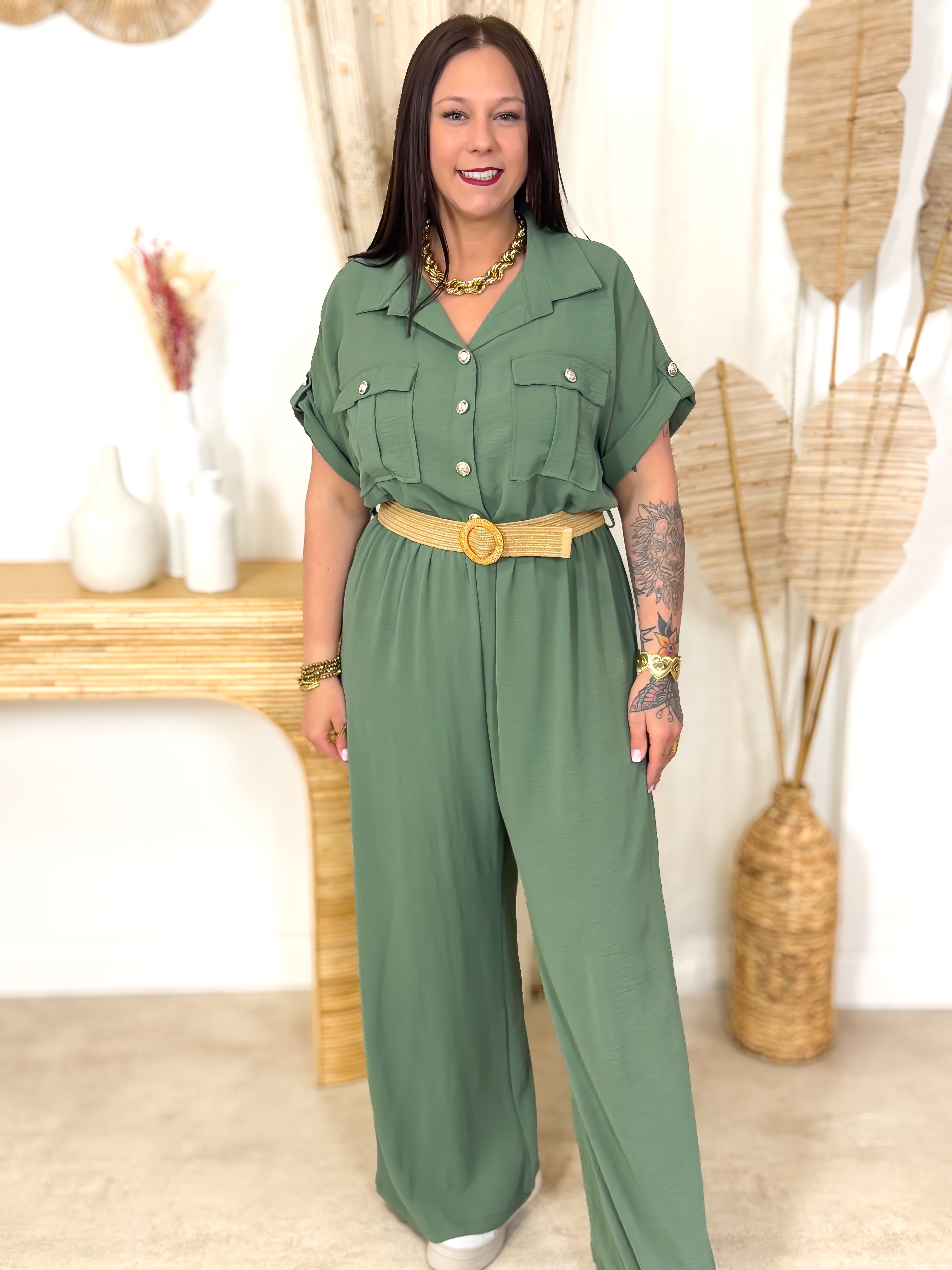 Combinaison - Jade - Kaki