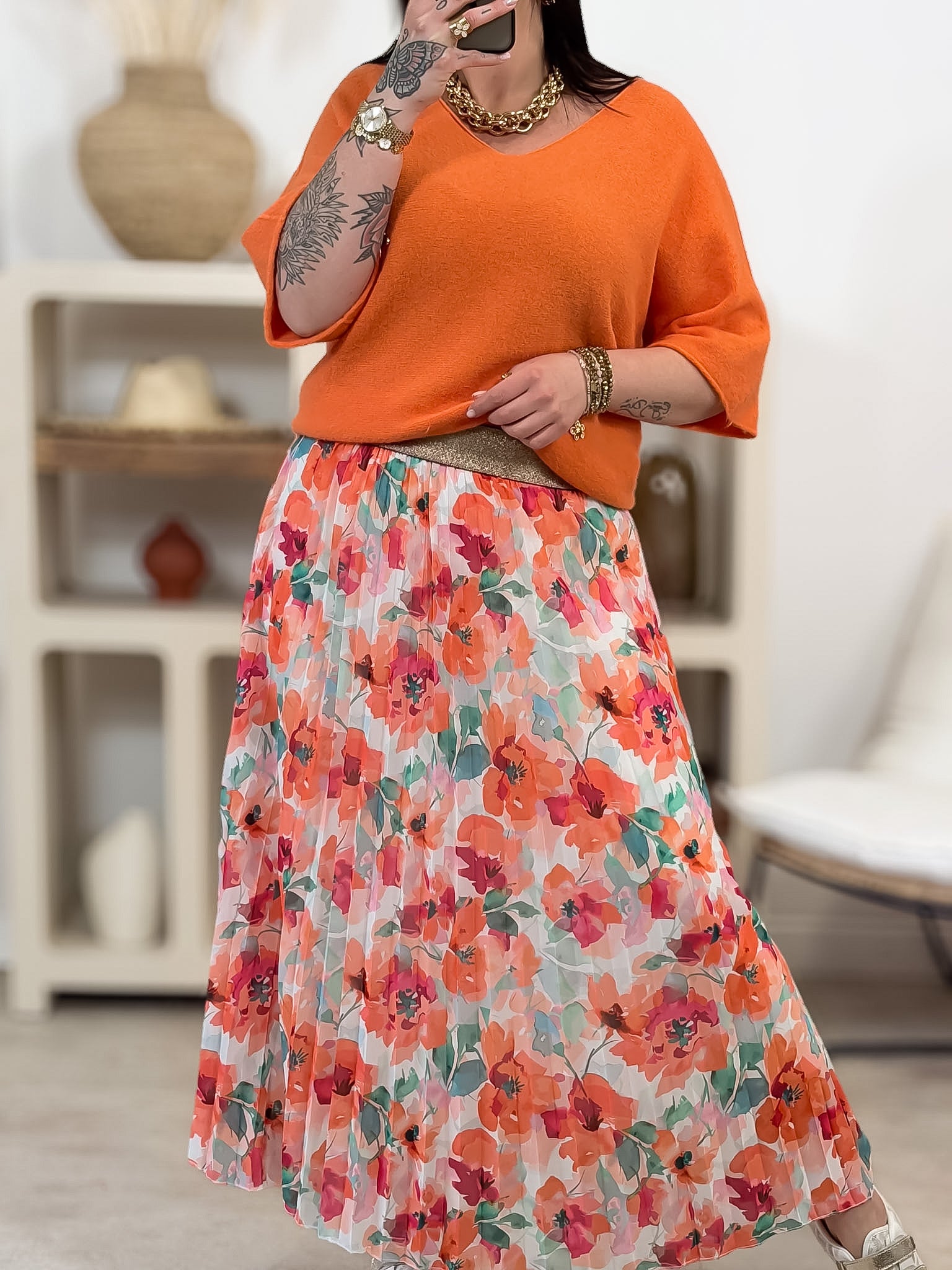 Jupe - Mara - Orange