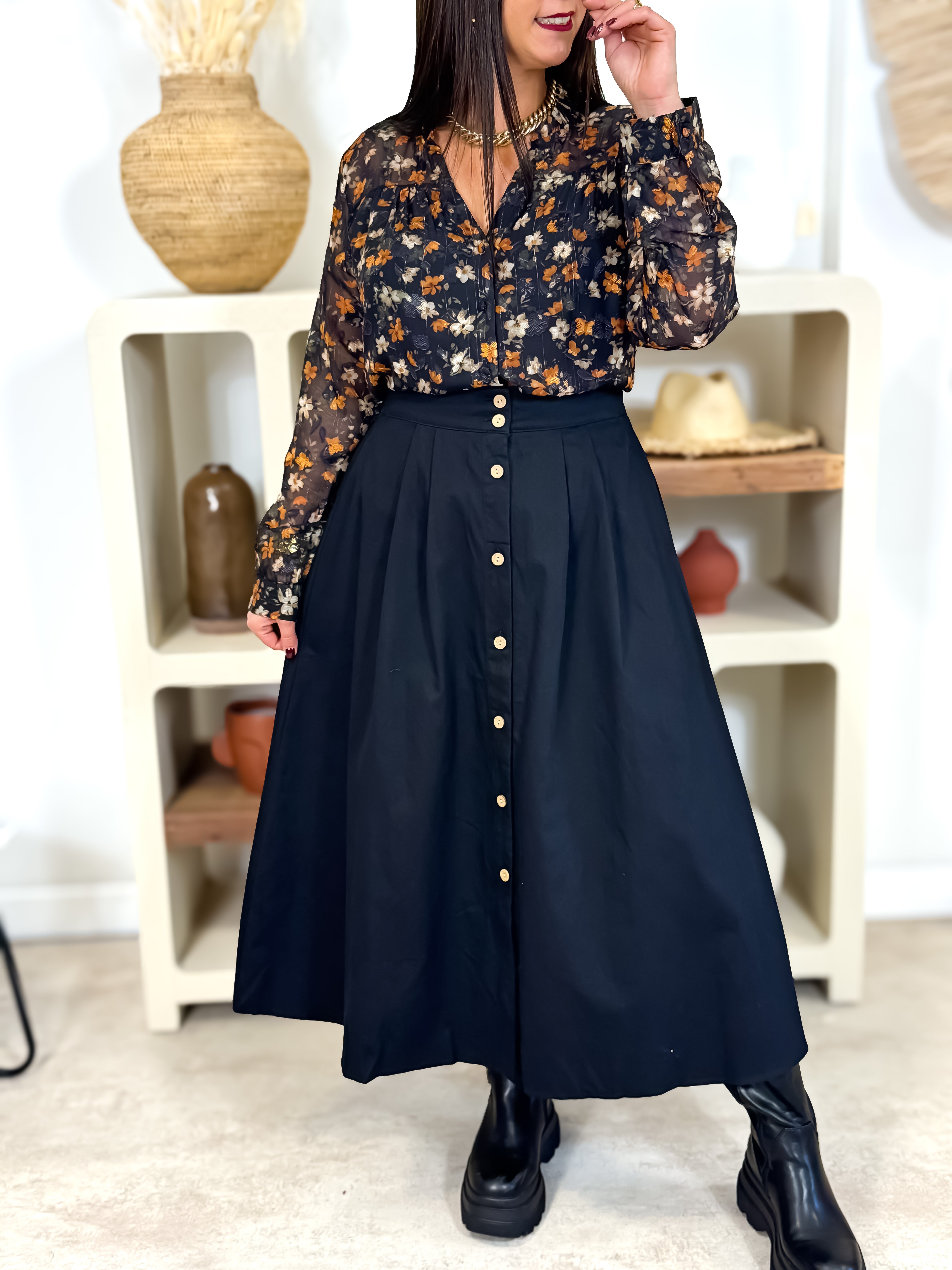 Jupe - Cassandra - Noir