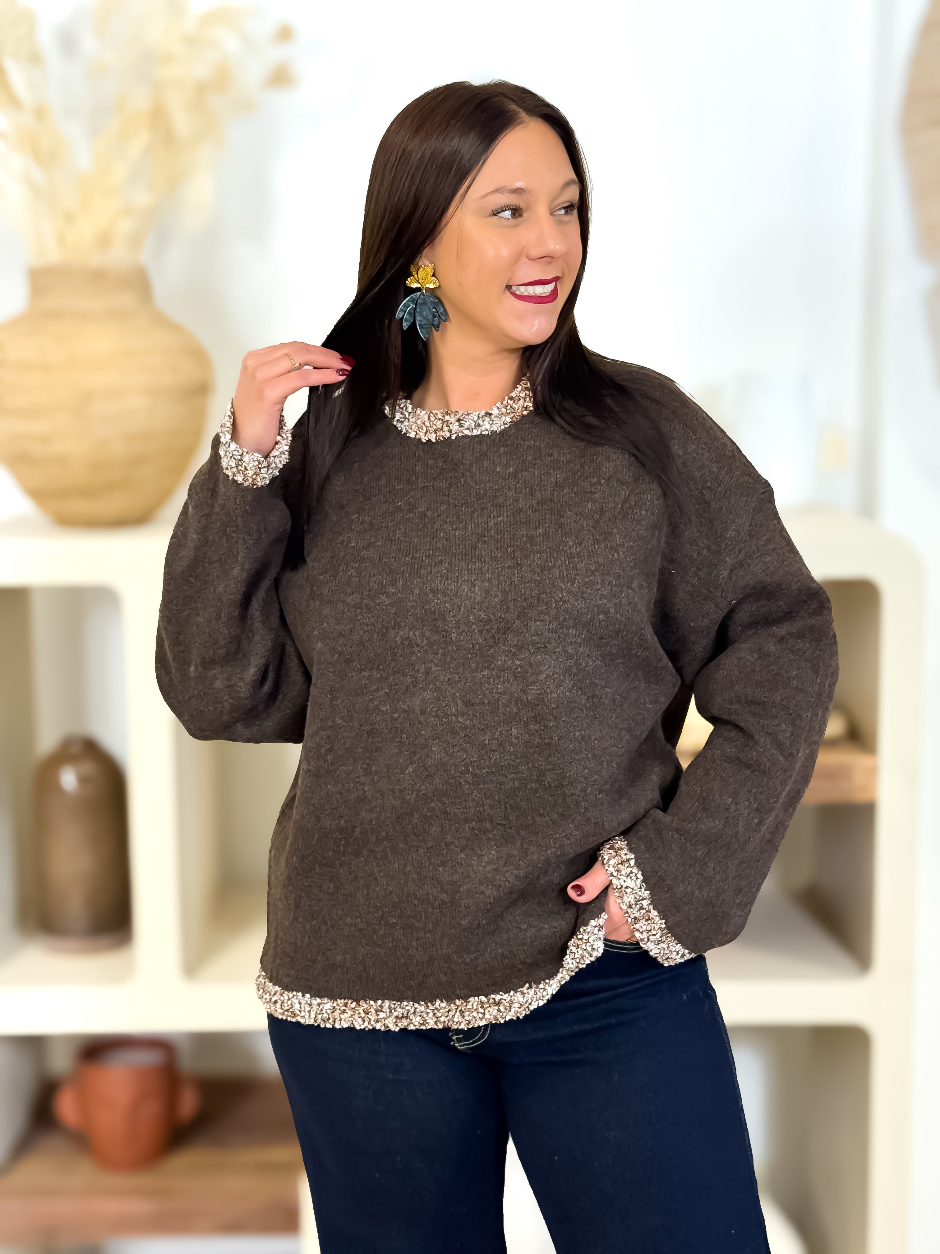 Pull - Suzanna - Chocolat