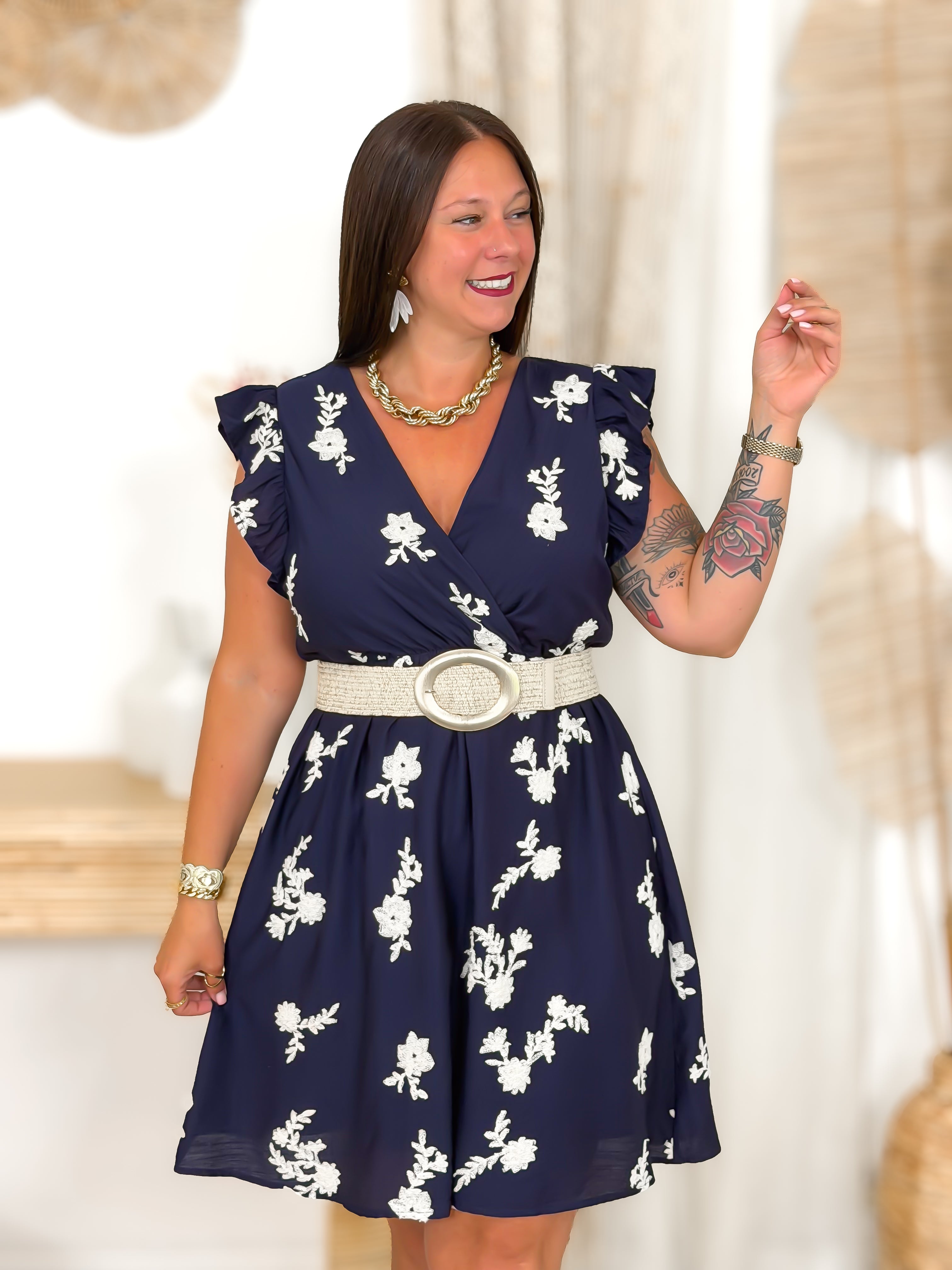 Jurk - Hiliana - Blauw