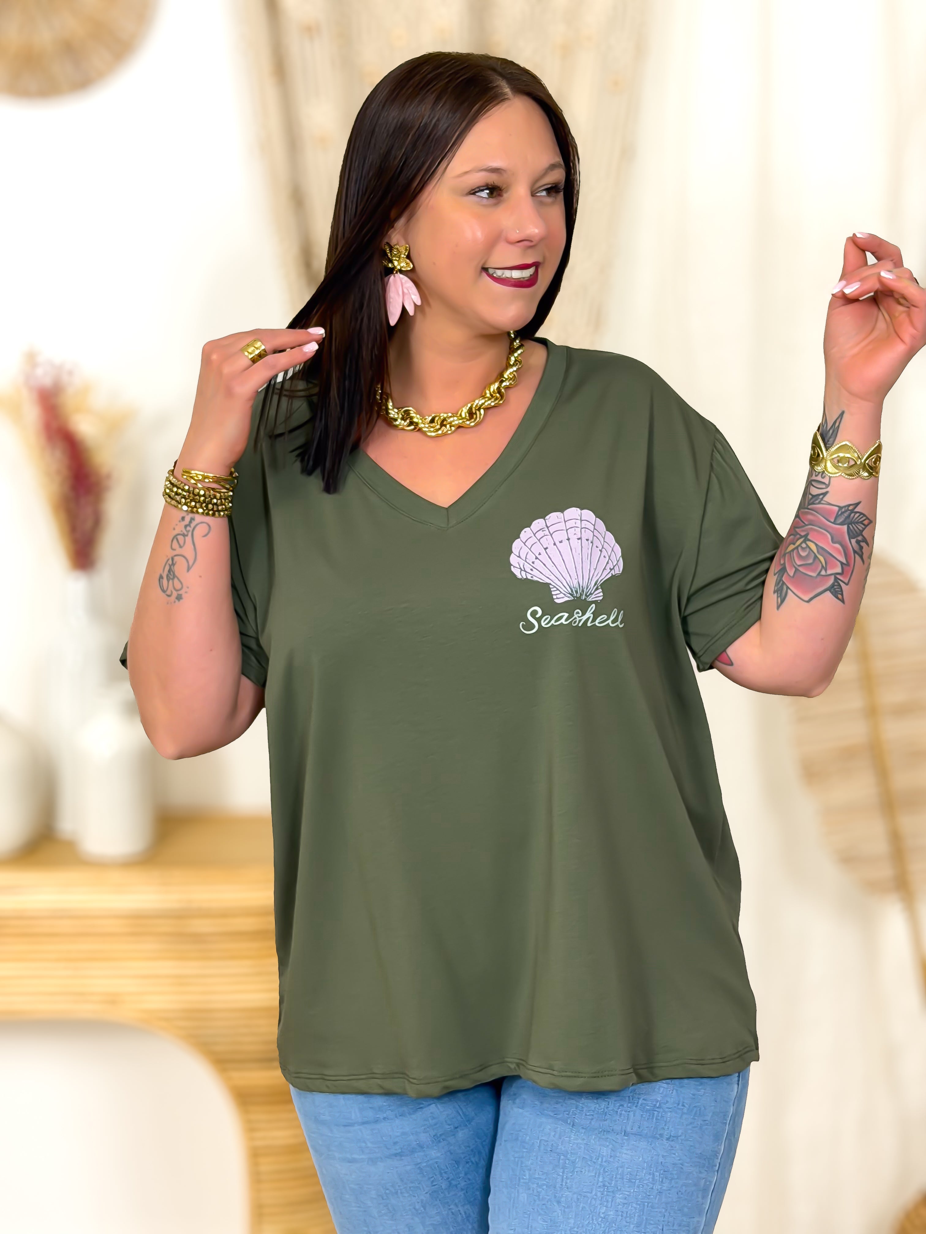 T-shirt - Ibiza - Kaki