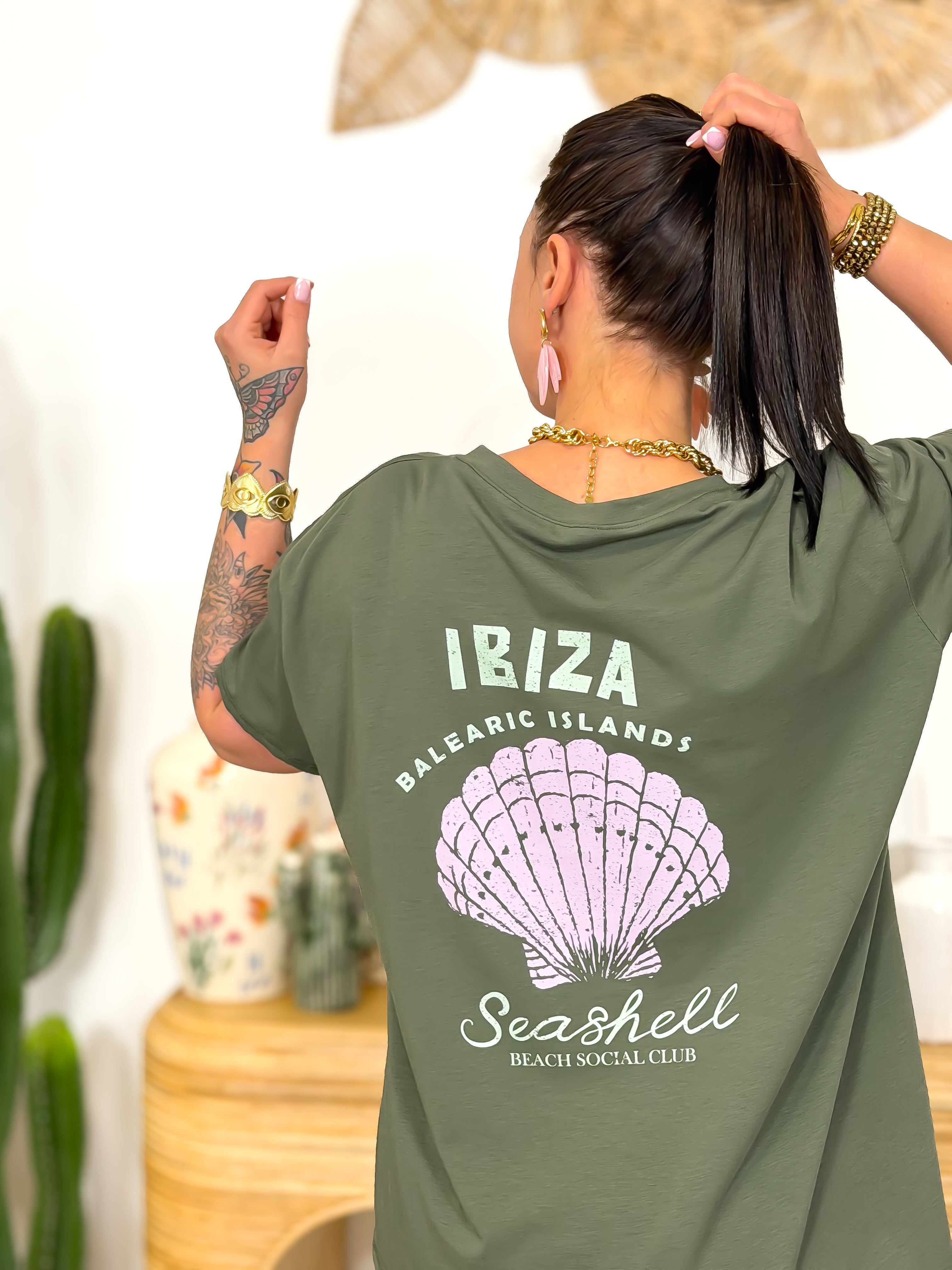 T-shirt - Ibiza - Kaki