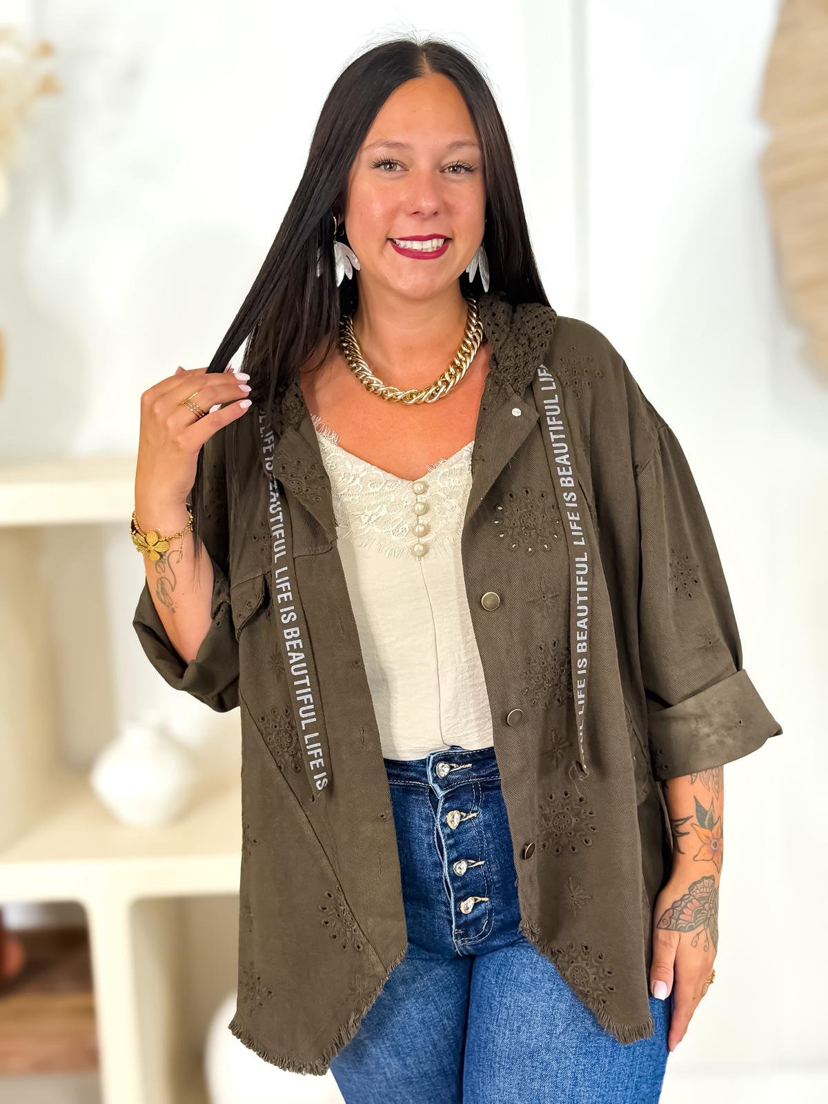 Veste - Leana - Chocolat