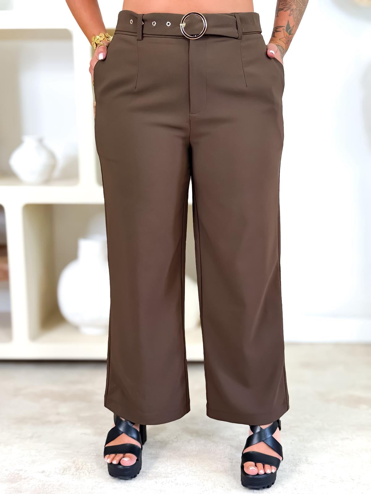 Pantalon - Nolween - Chocolat