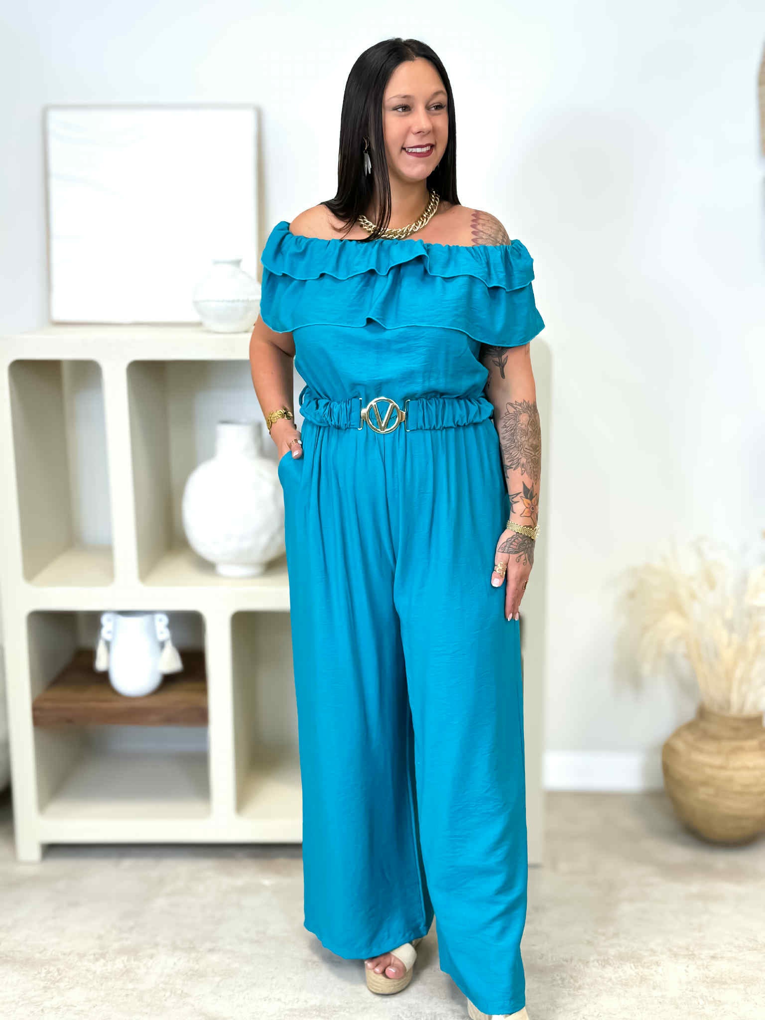 Jumpsuit - Ylenia - Kaki