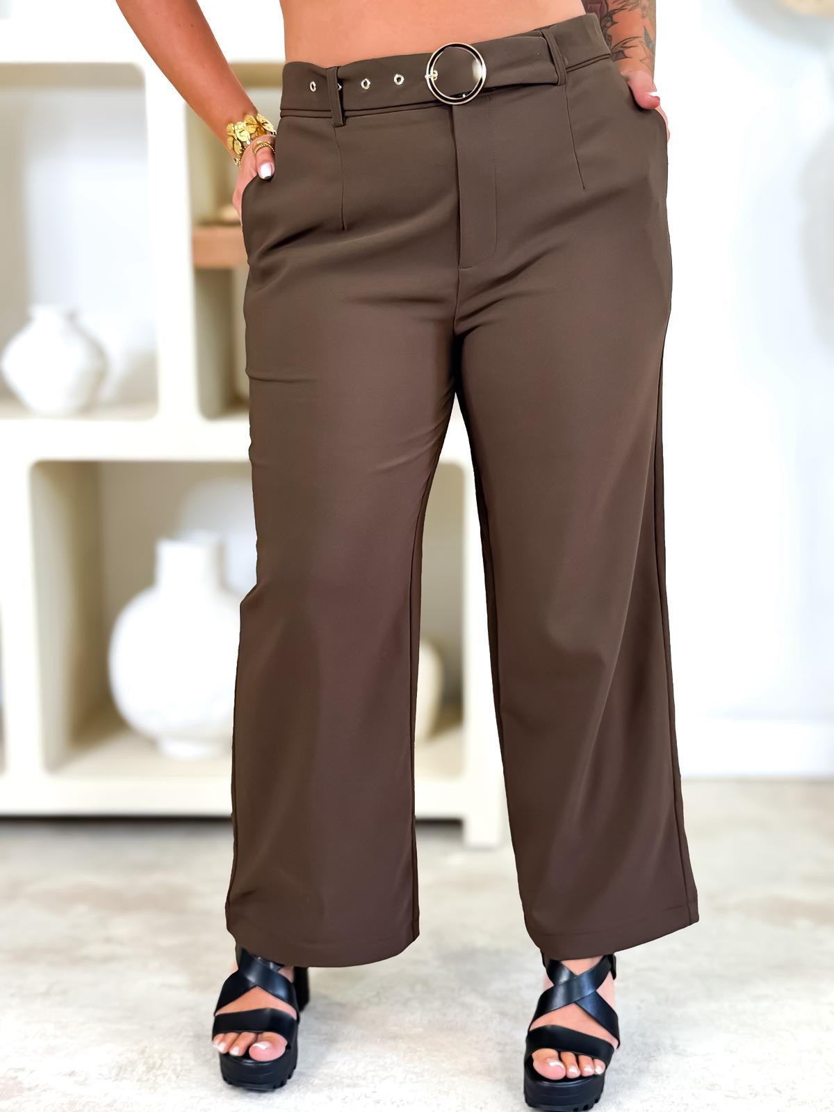 Pantalon - Nolween - Chocolat