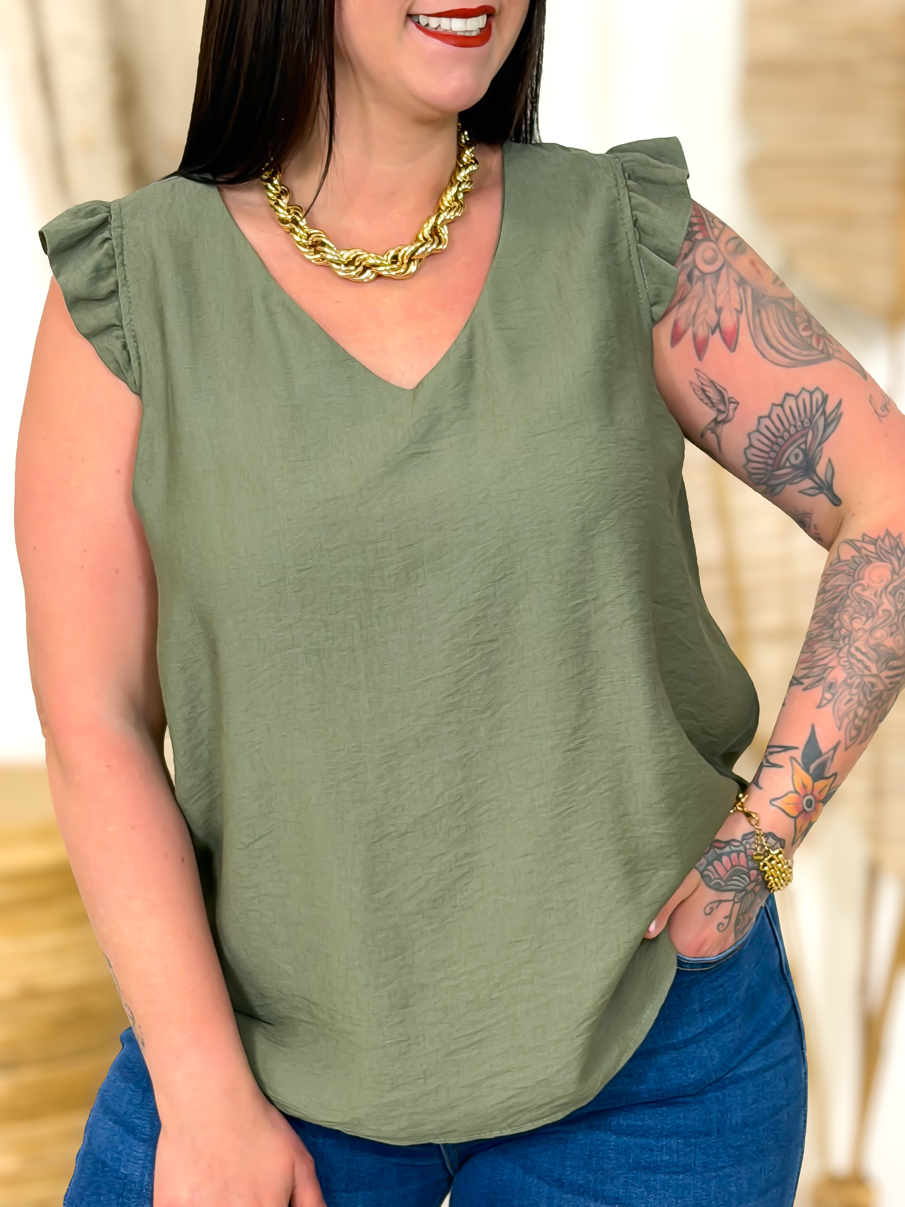 Blouse - Lisbonne - Kaki