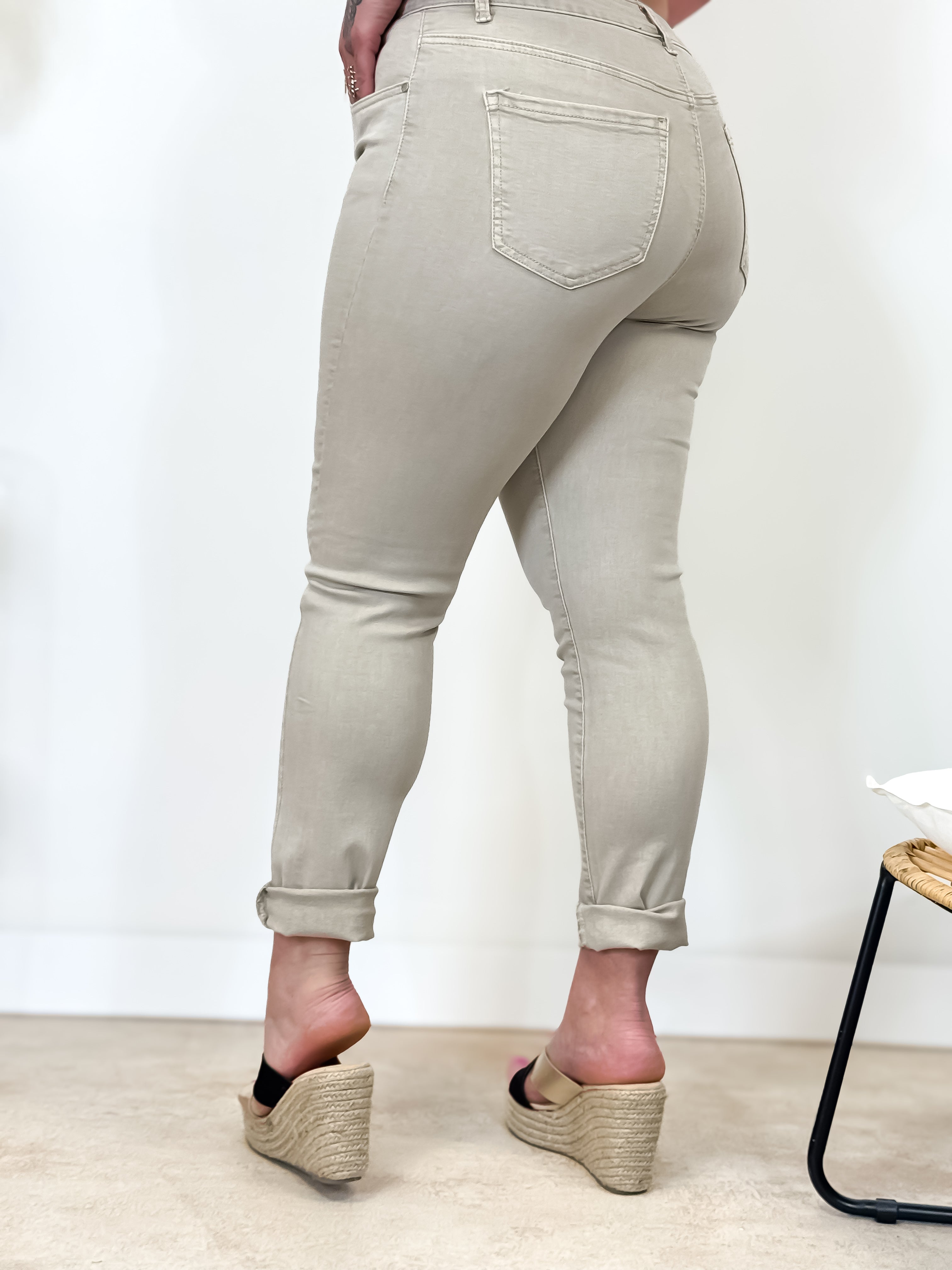 Jeans - Maria - Beige