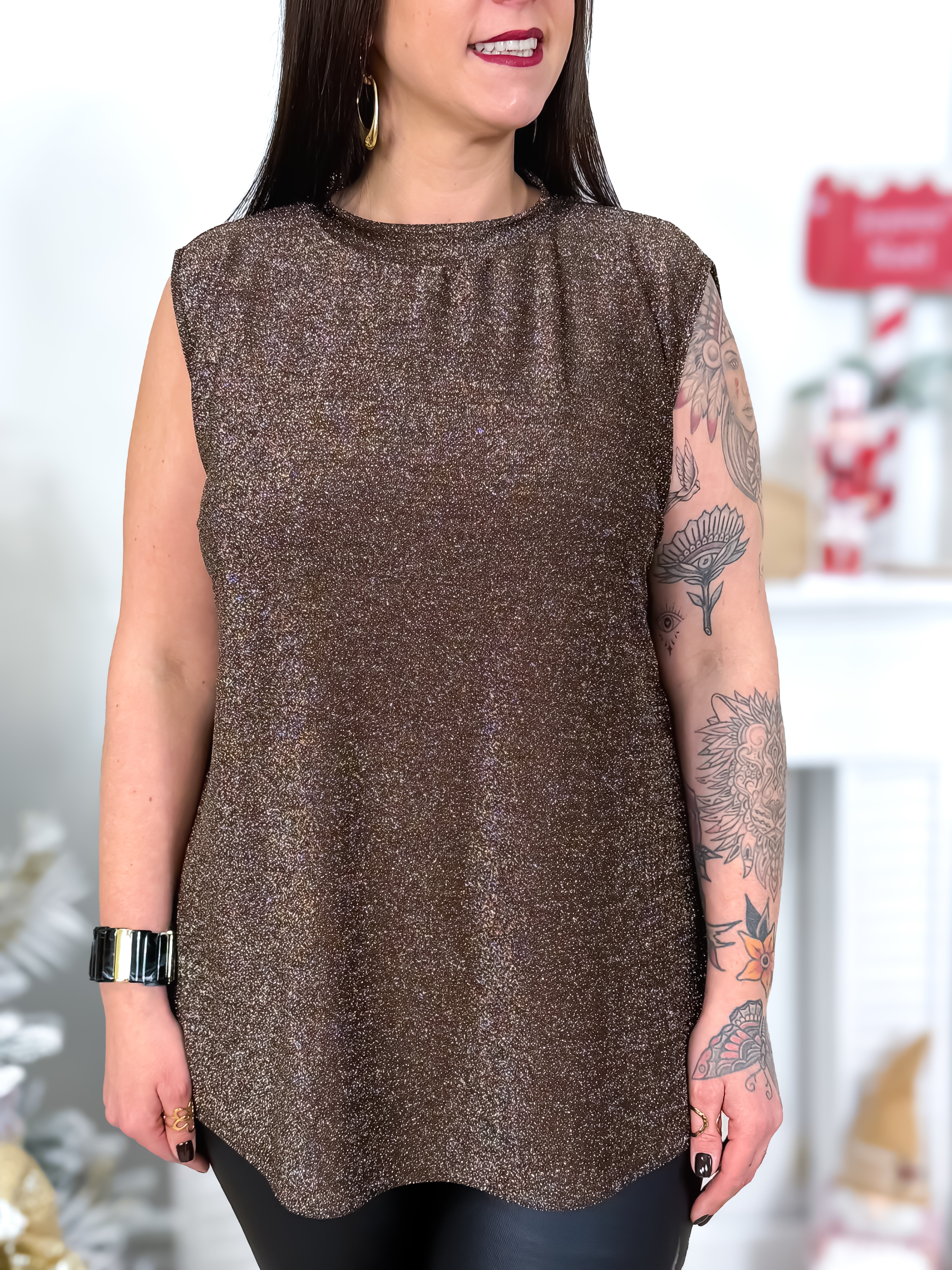 Top - Mirabella - Brun