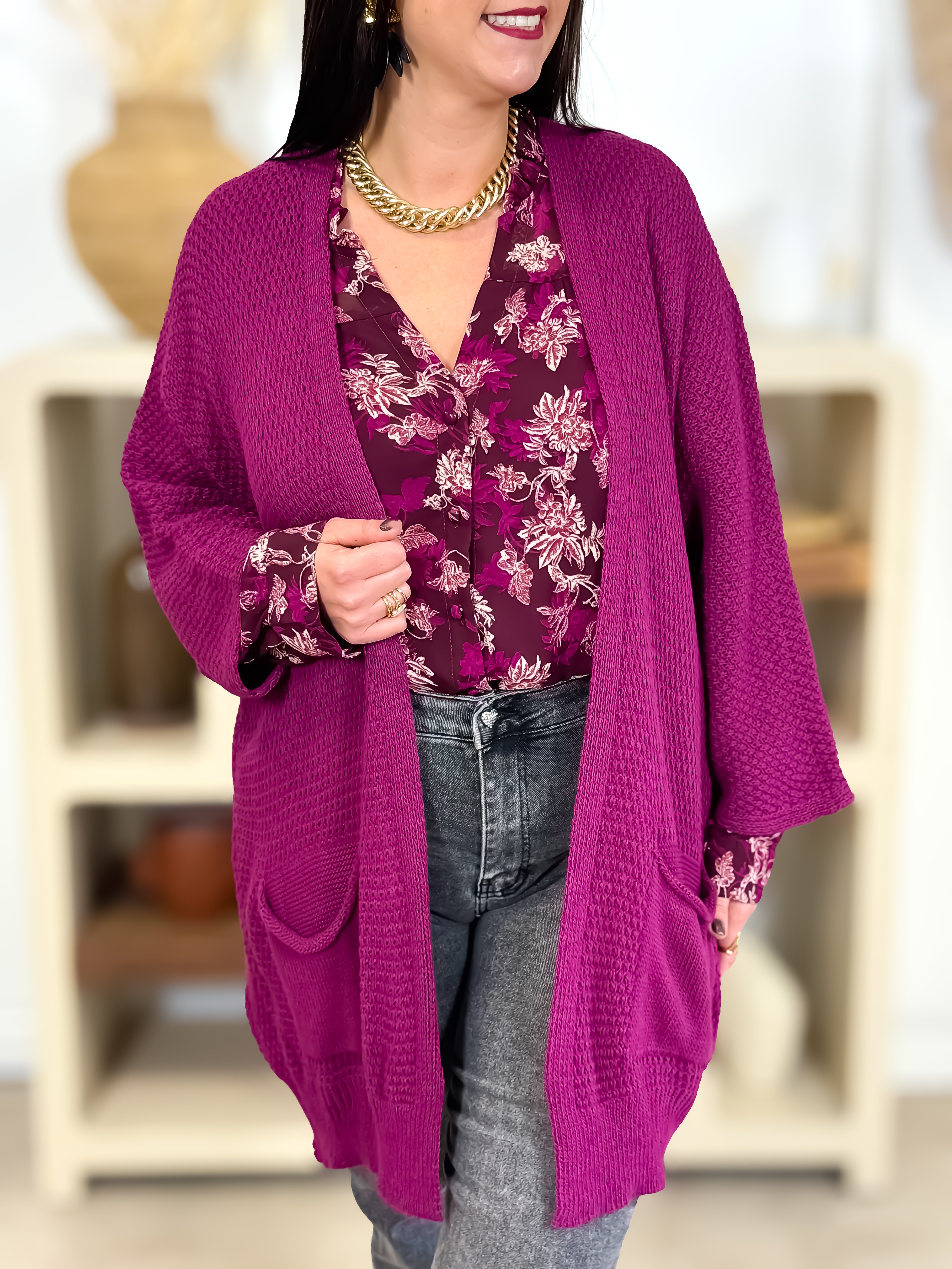 Gilet - Aria - Magenta