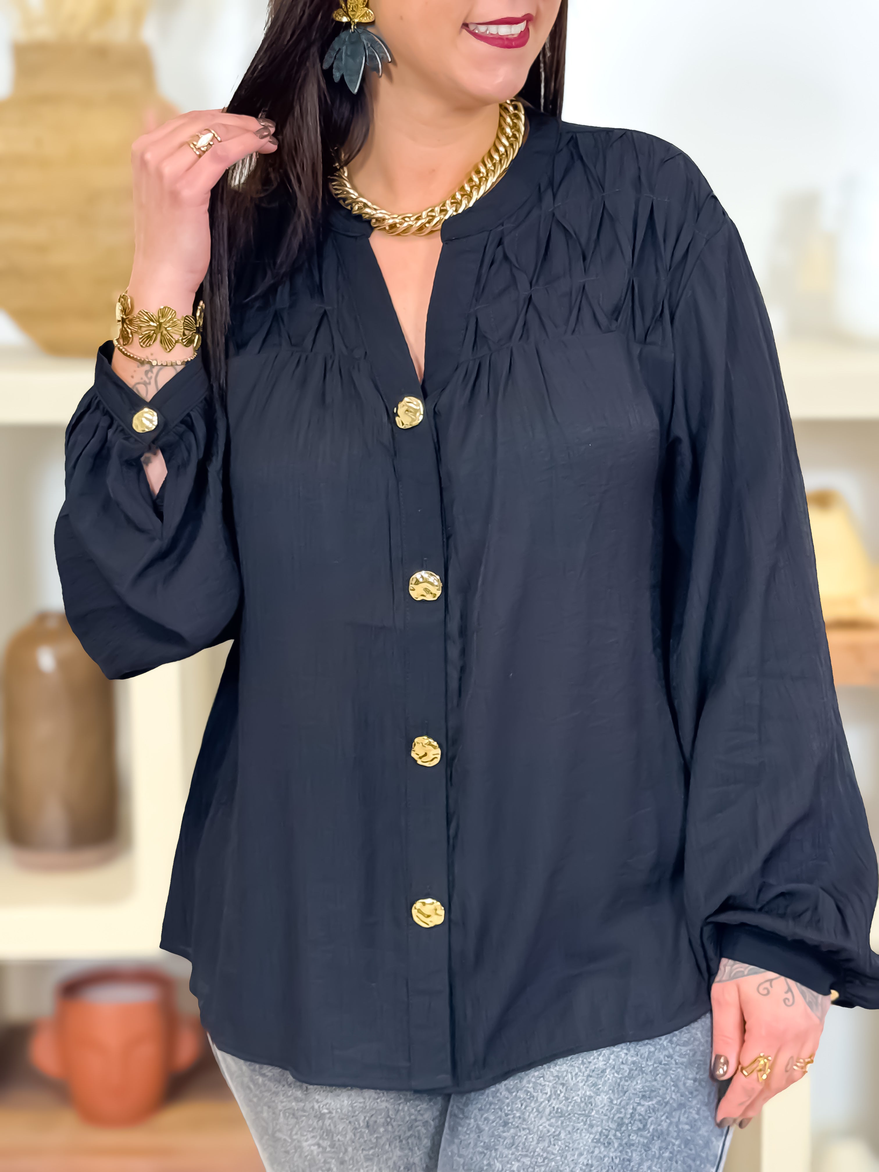 Chemisier - Dolores - Noir