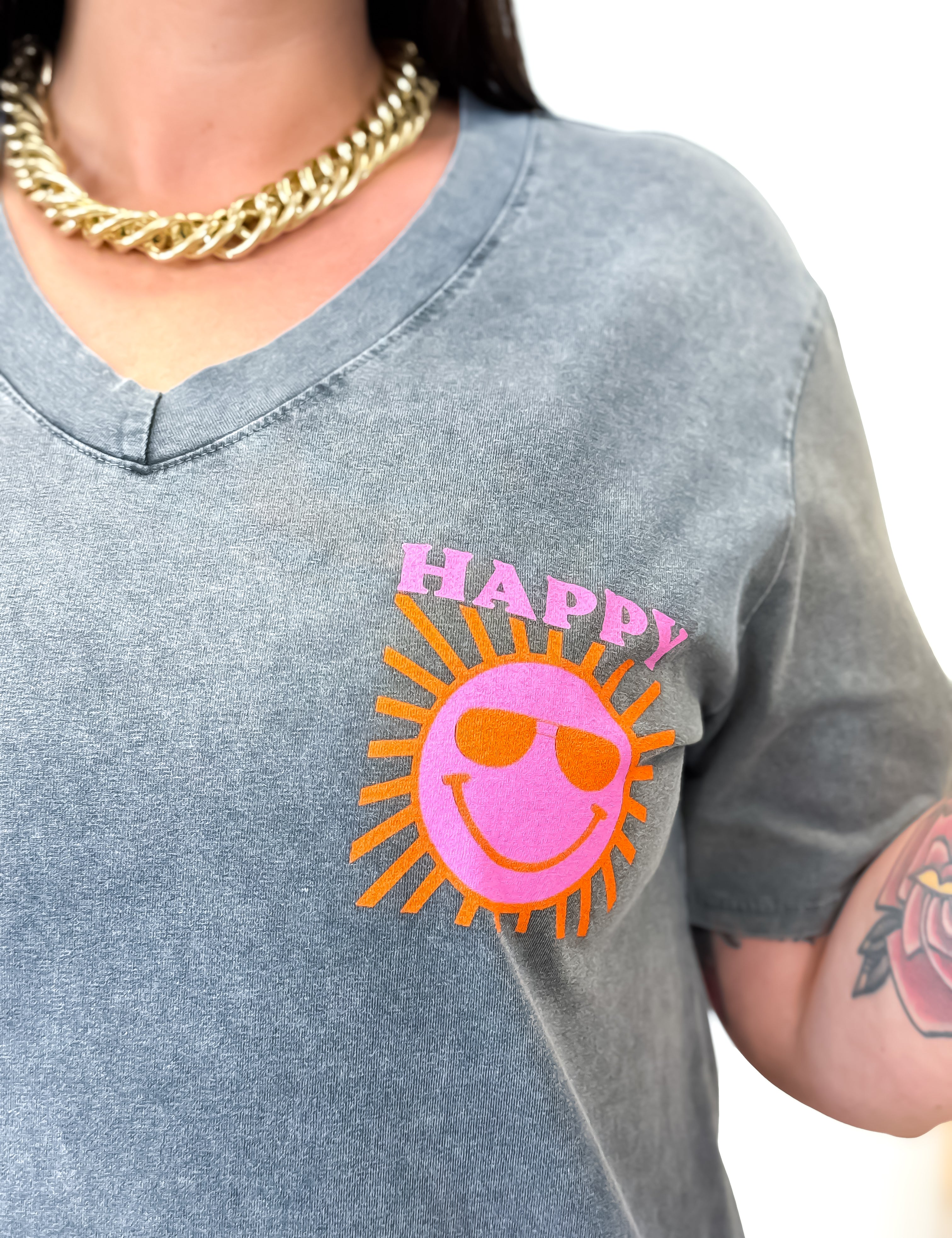 T-shirt - Mallory - Gris