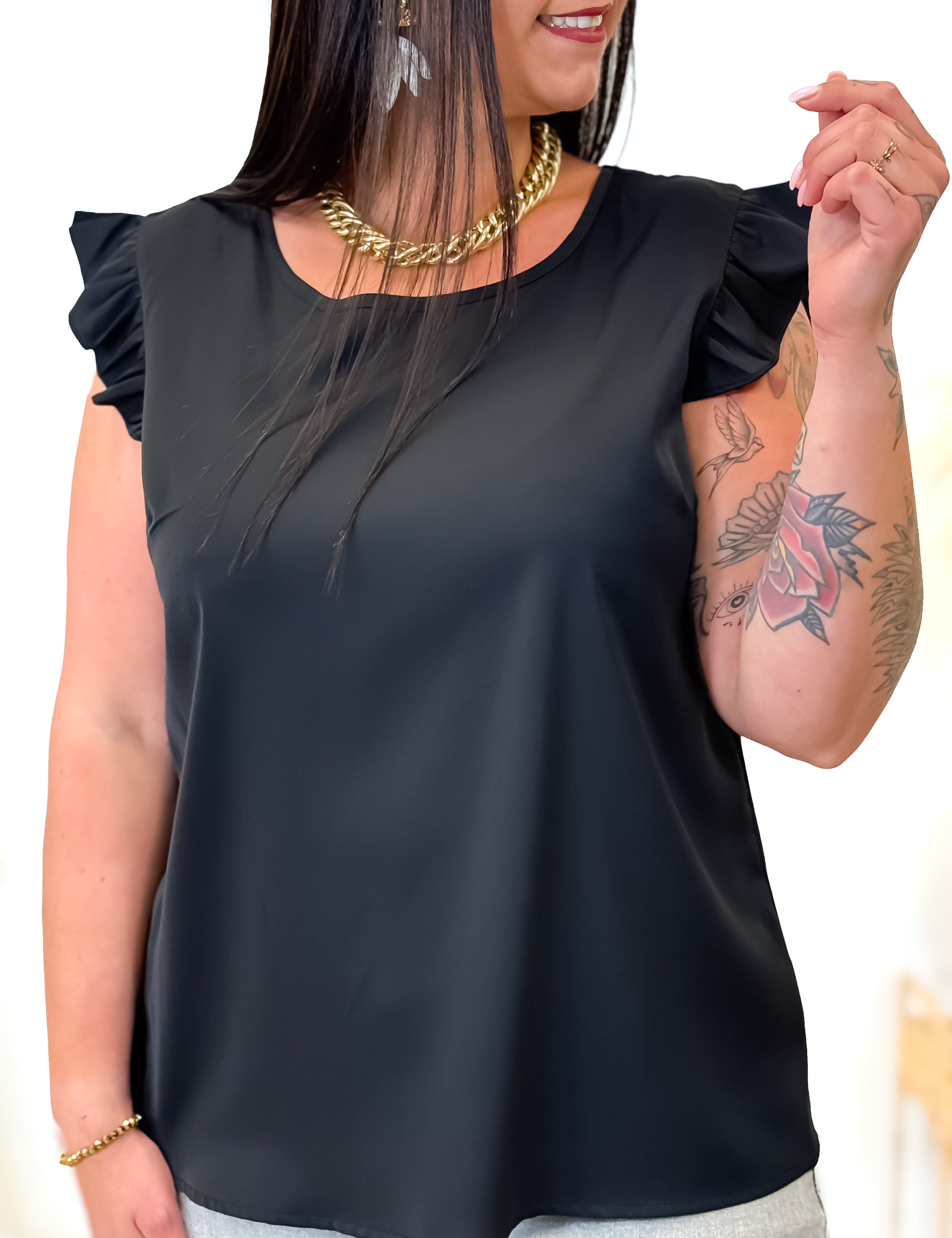 Blouse - Elodie - Noir