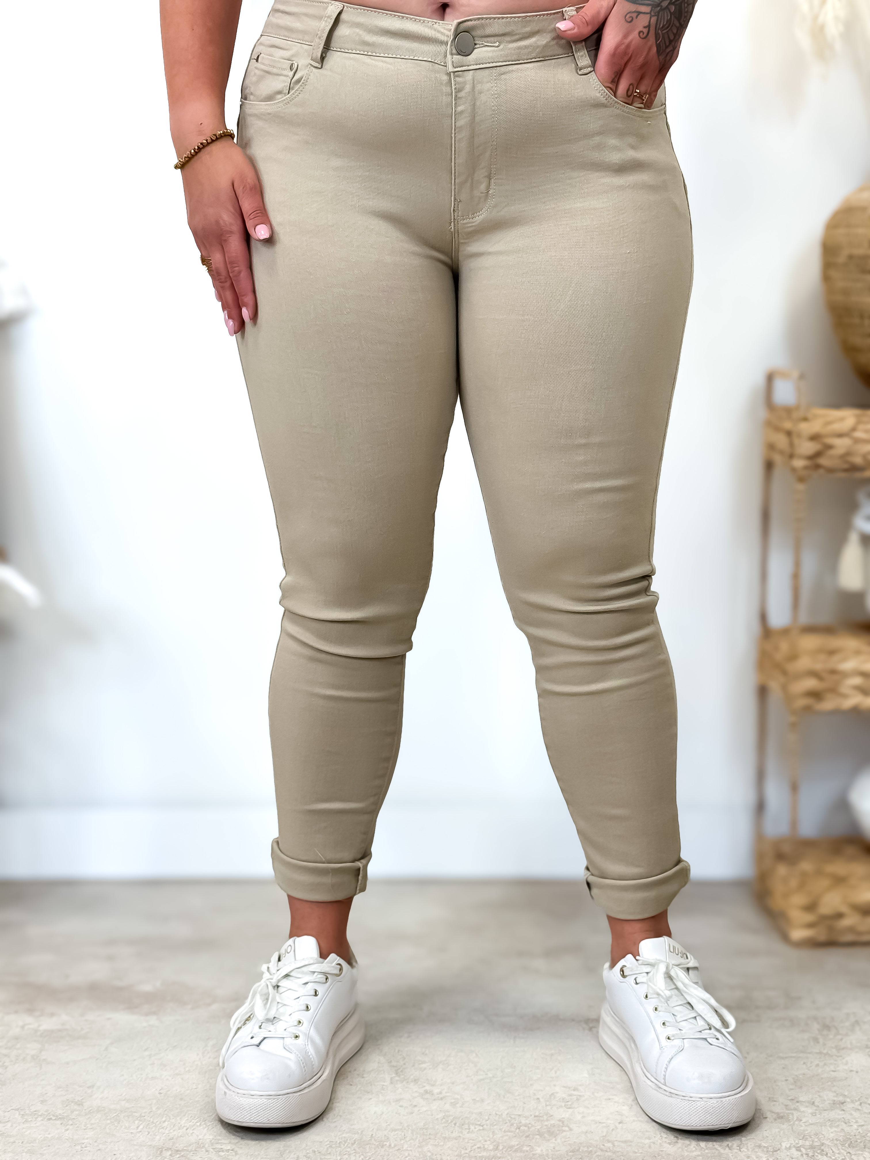 Jeans - Tiffany - Beige