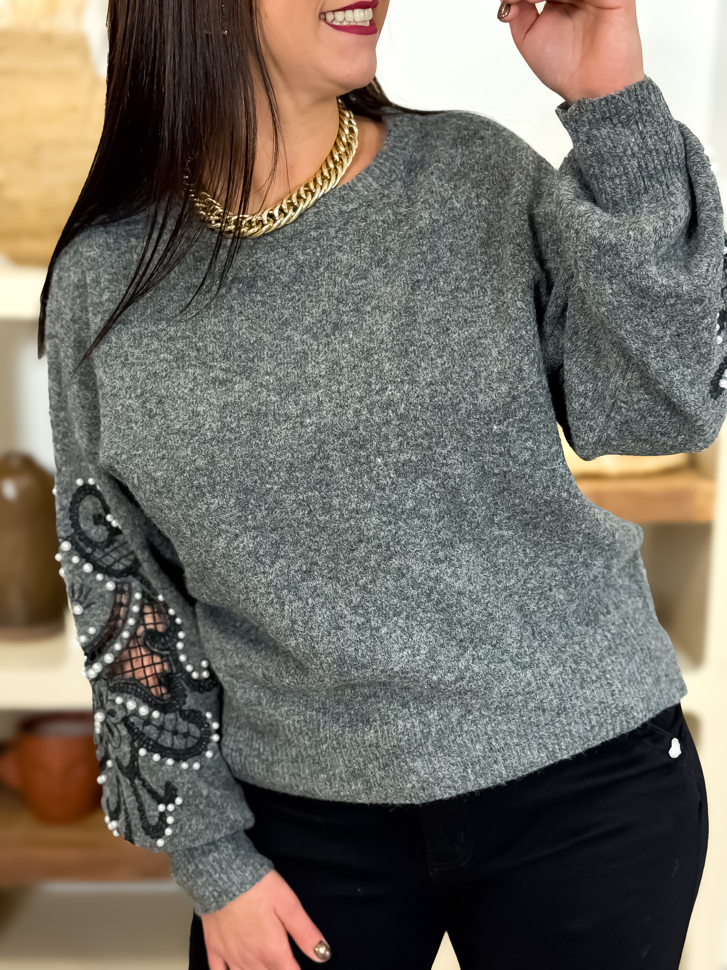 Pull - Clémentine - Gris