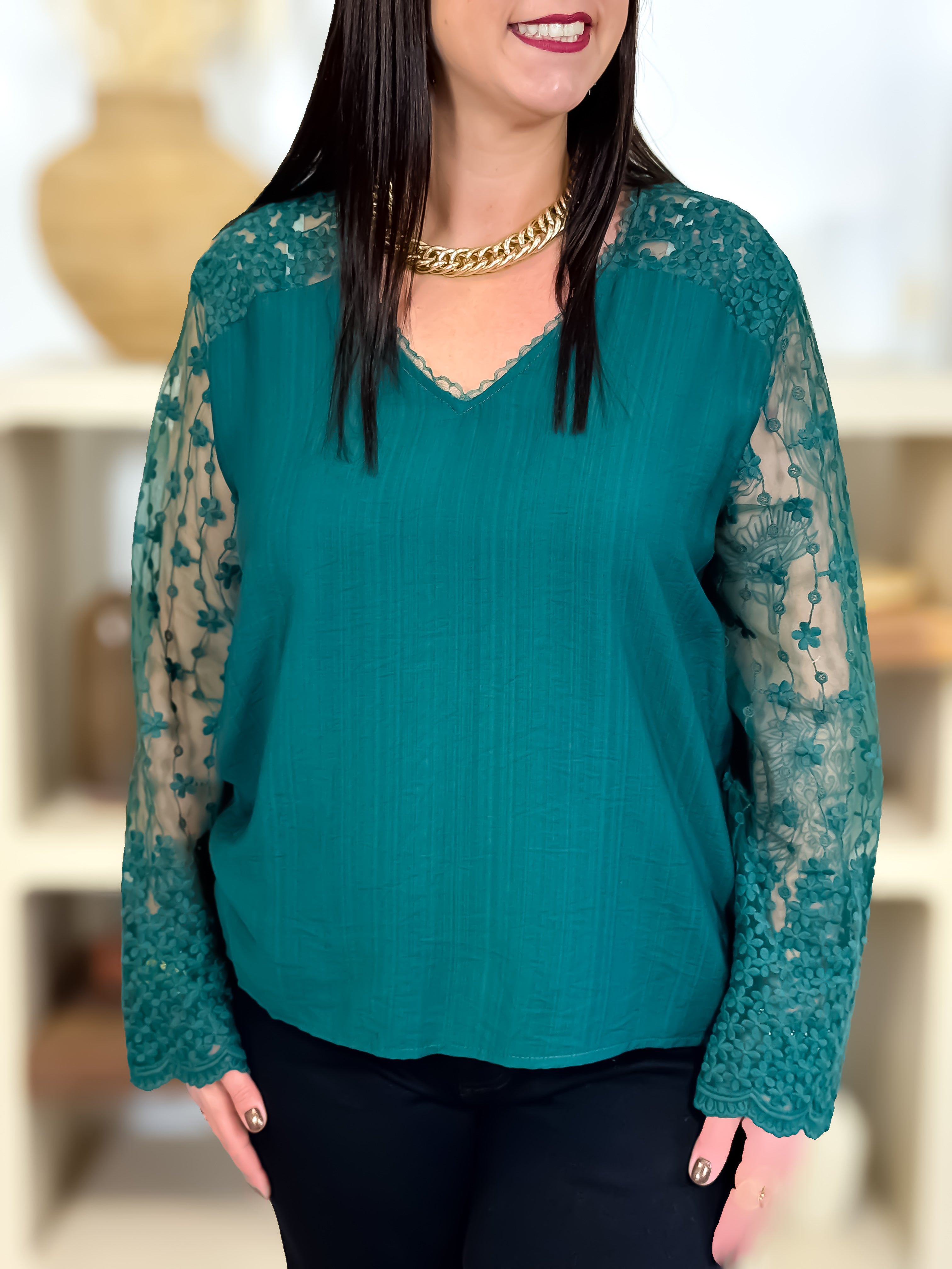 Blouse - Adriana - Vert