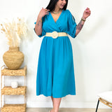 Robe - Johanna - Bleu