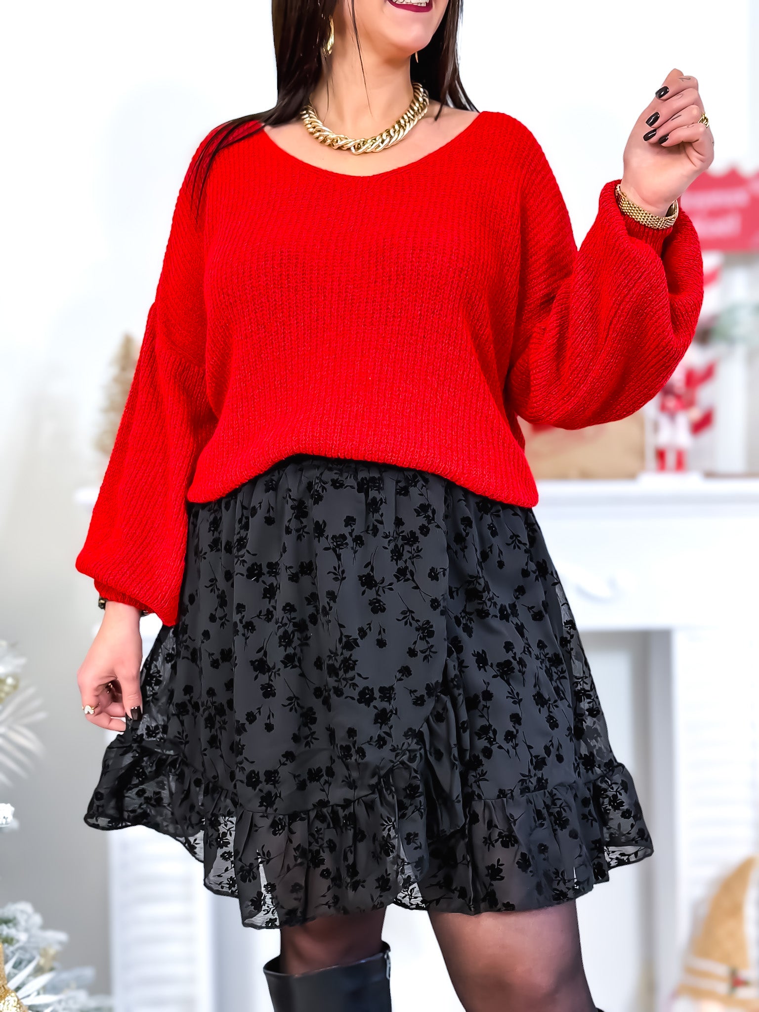 Jupe Short - Tiana - Noir